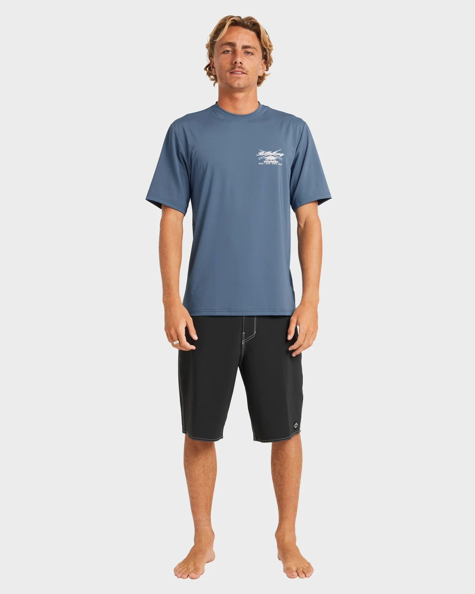 Mens Crossboards Rash Vest - Image 4