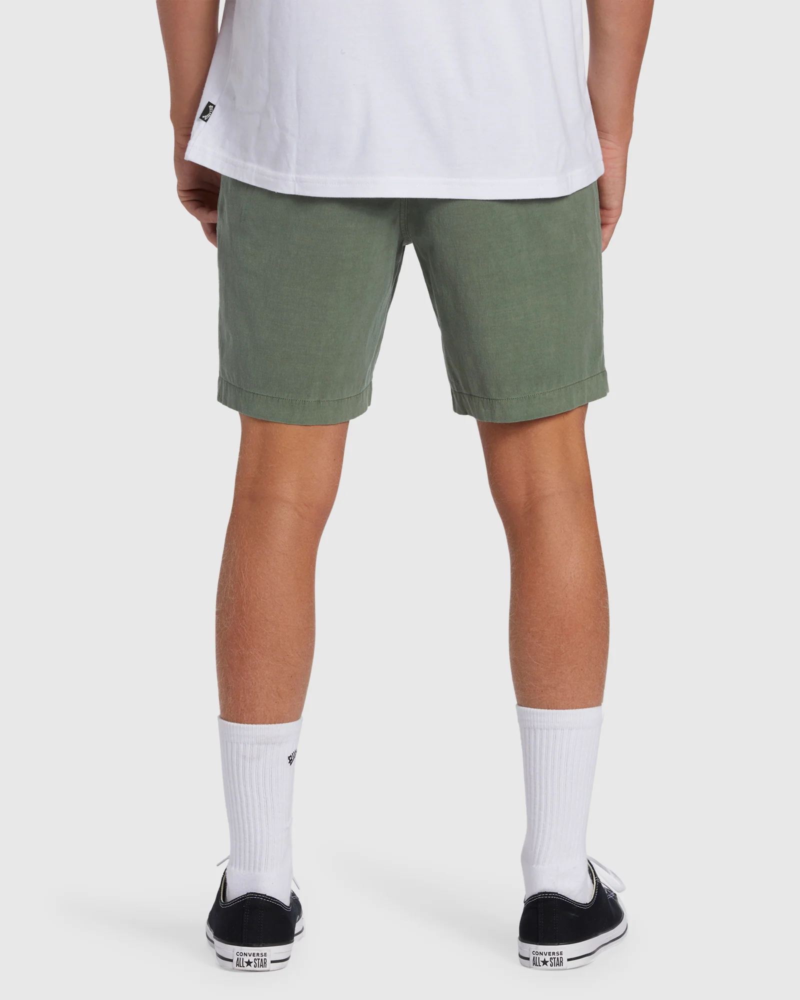 Mens Crossfire Wave Washed 18" Hybrid Shorts - Image 3