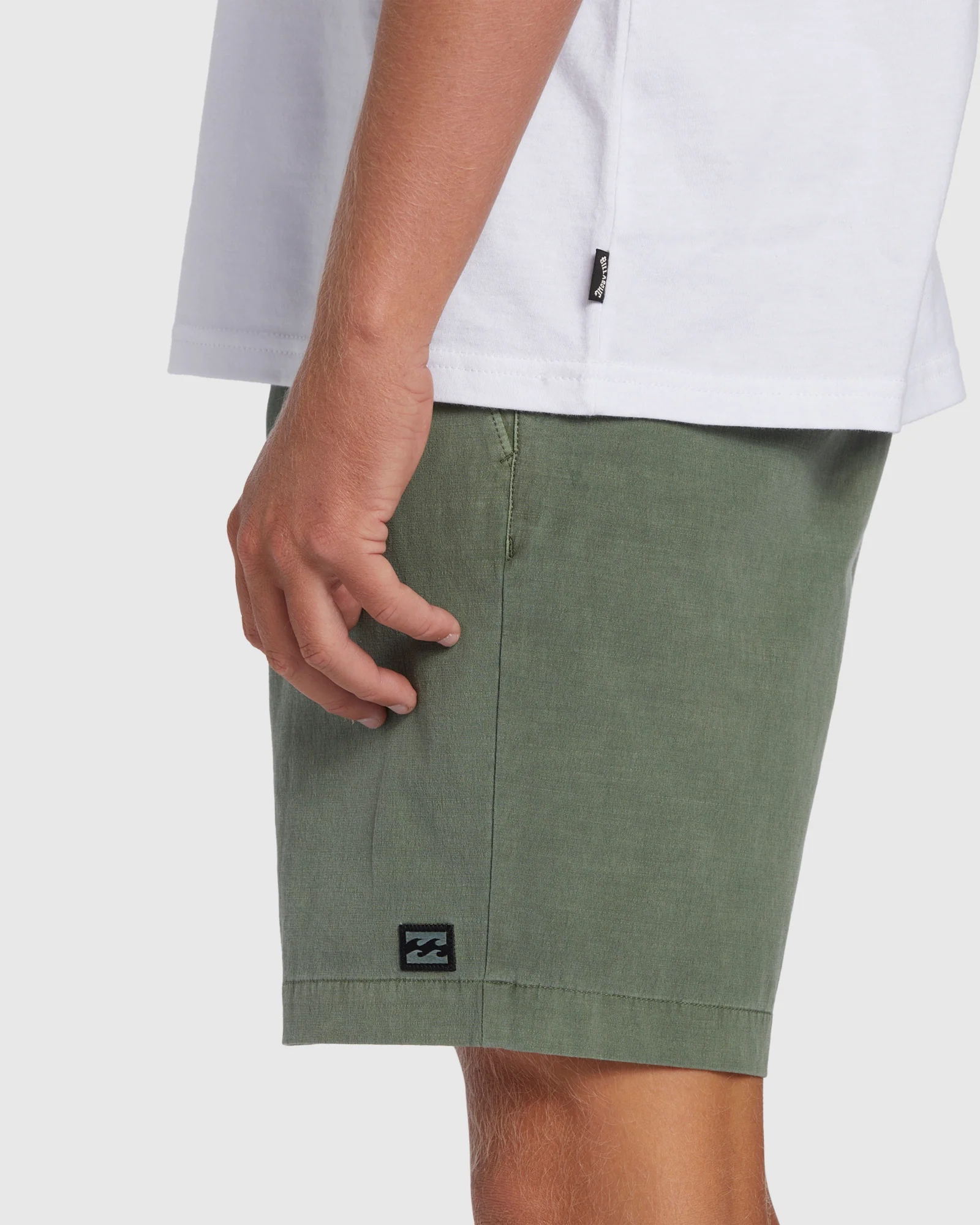 Mens Crossfire Wave Washed 18" Hybrid Shorts - Image 4