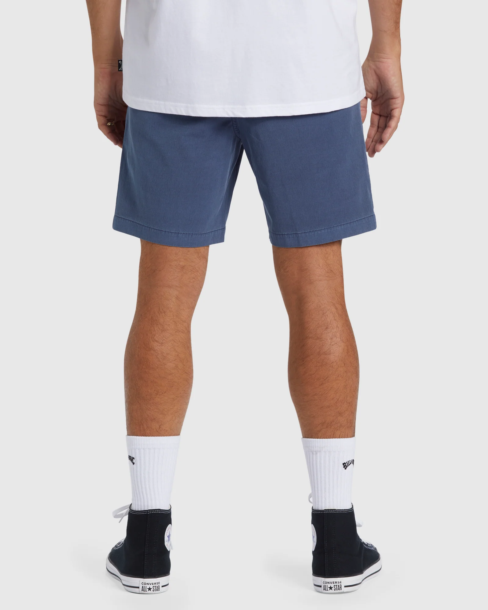 Mens Crossfire Wave Washed 18" Hybrid Shorts - Image 3