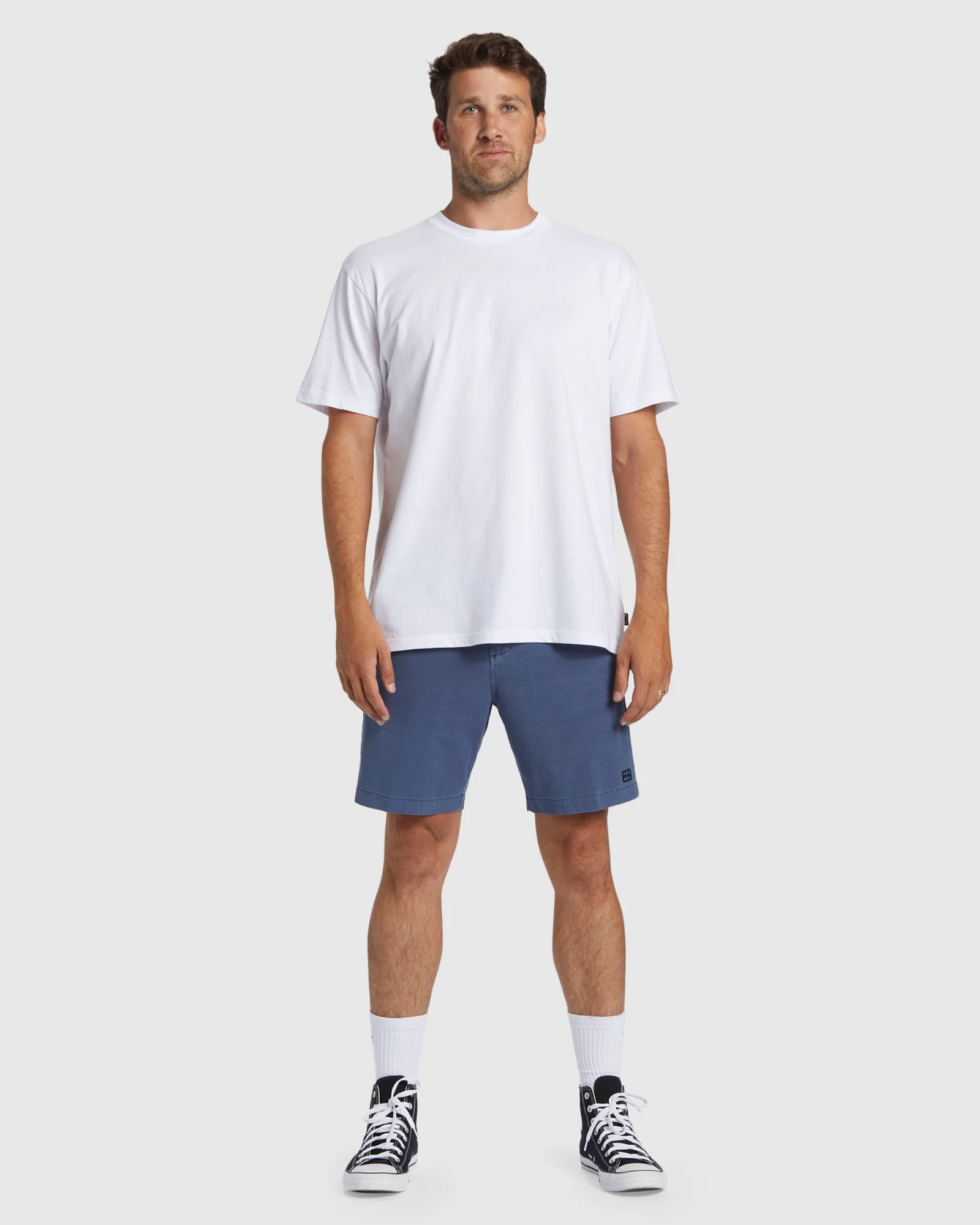 Mens Crossfire Wave Washed 18" Hybrid Shorts - Image 5