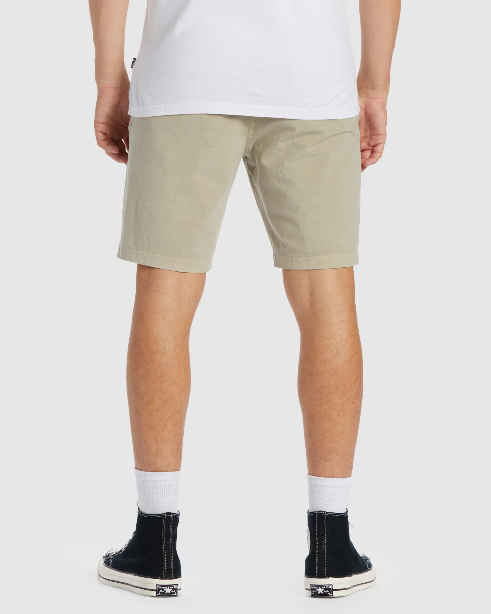 Mens Crossfire Wave Washed 18" Hybrid Shorts - Image 3