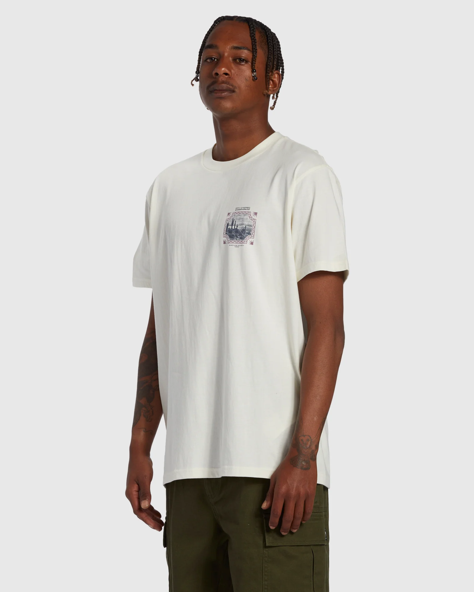 Mens Crossed Up T-Shirt - Image 2