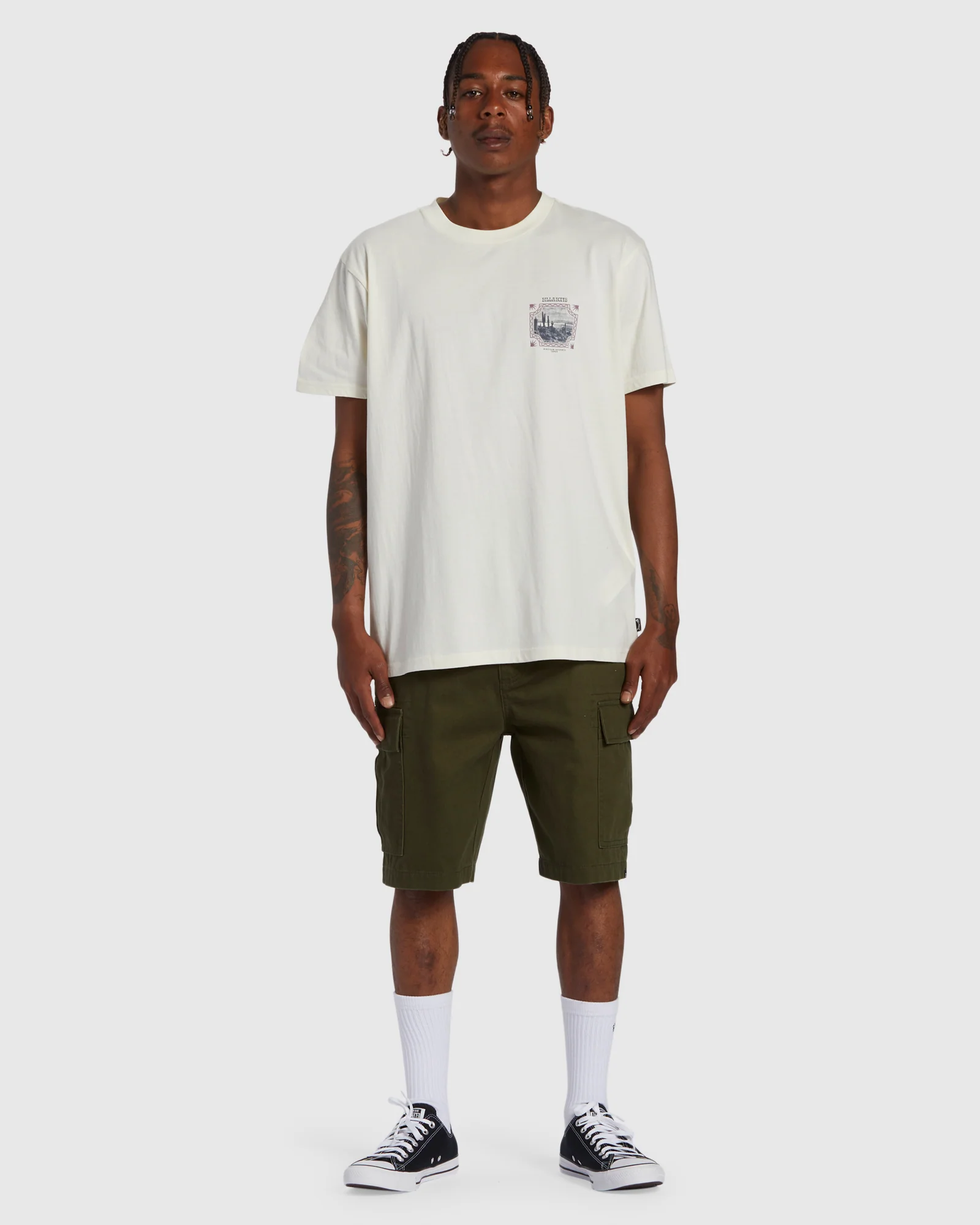 Mens Crossed Up T-Shirt - Image 5