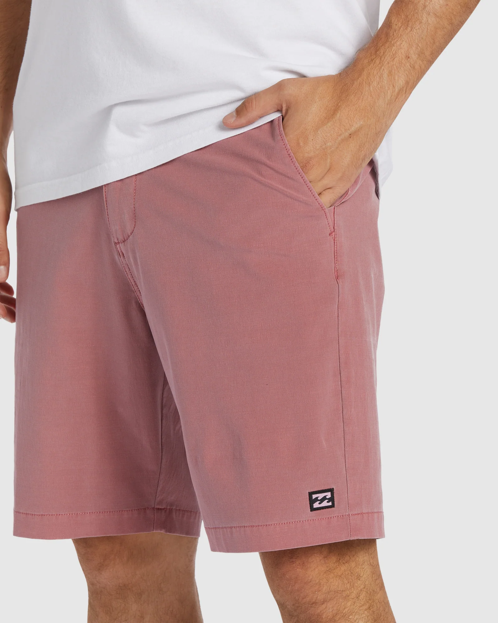 Mens Crossfire Wave Washed 18" Hybrid Shorts - Image 4
