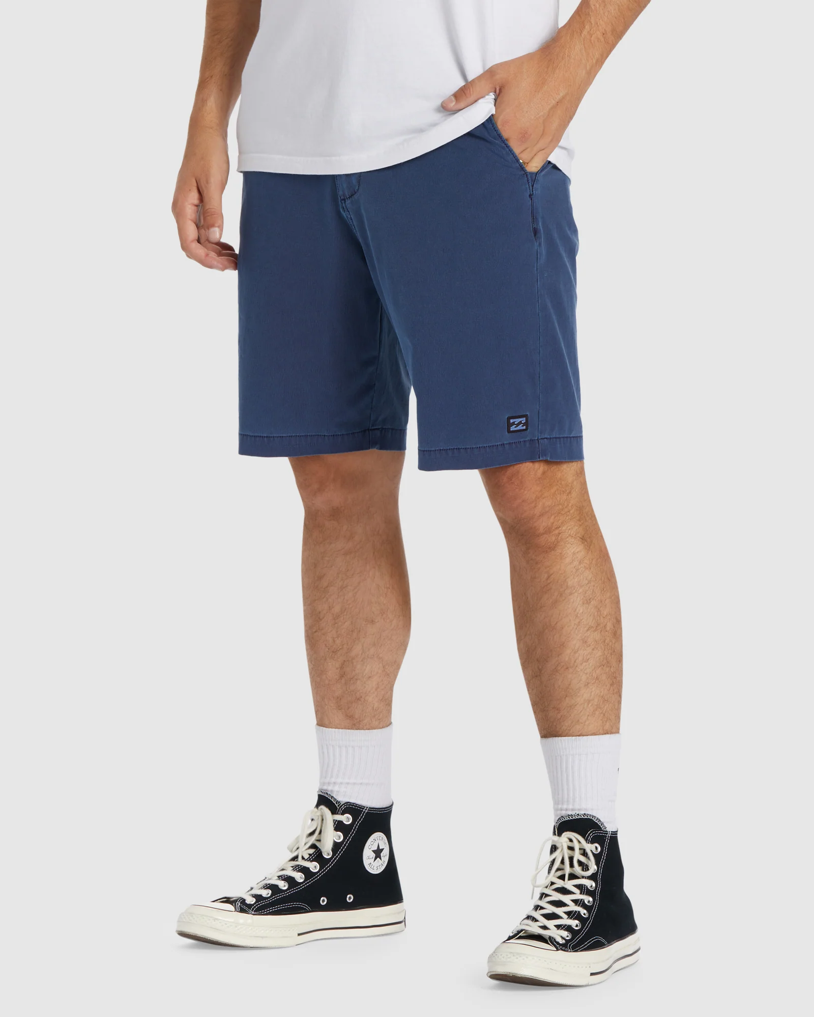 Mens Crossfire Wave Washed 18" Shorts - Image 2