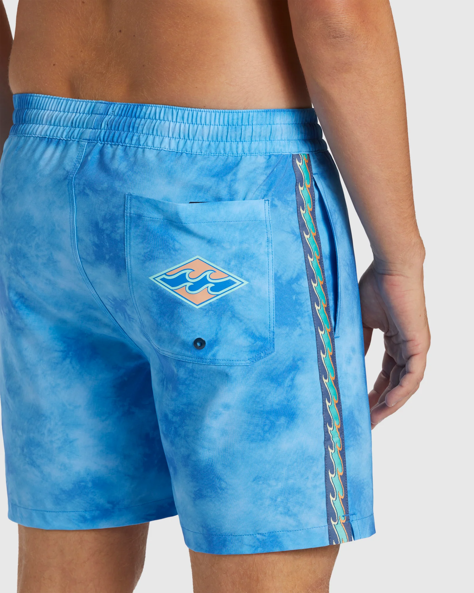 Mens D Bah Layback Boardshorts - Image 4