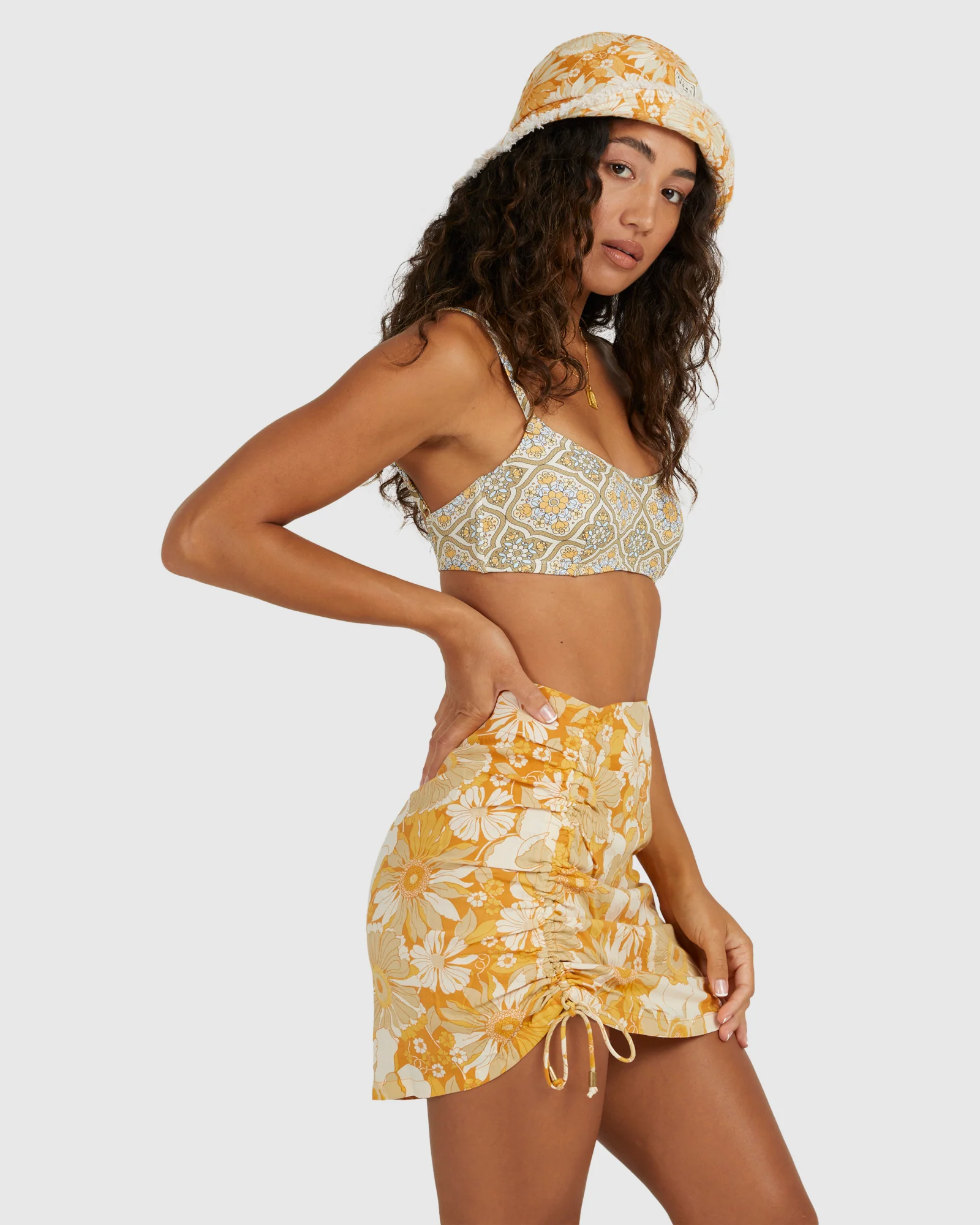 Womens Dalilah Mini Skirt - Image 2