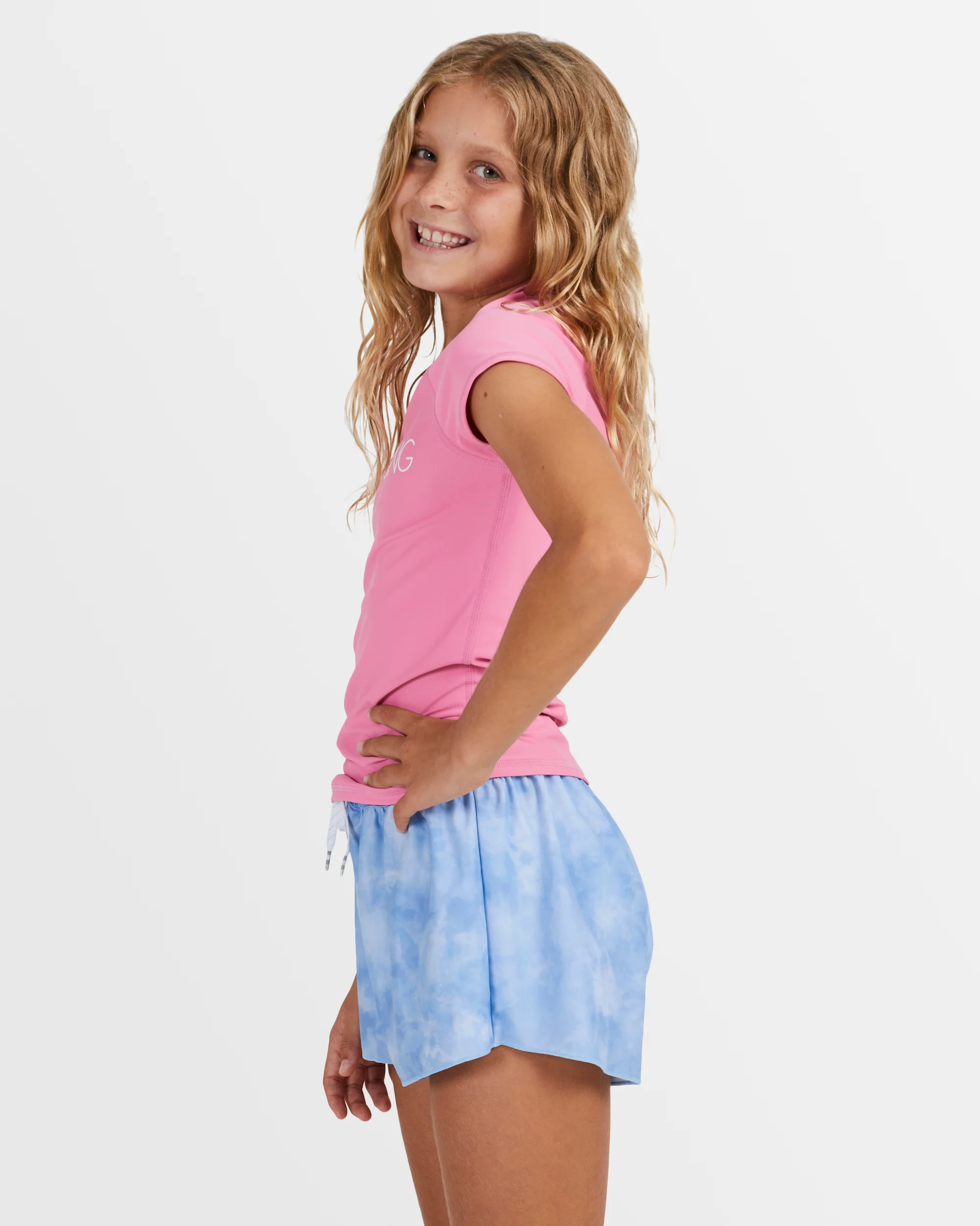 Girls 6-14 Dancer Rash Vest - Image 2
