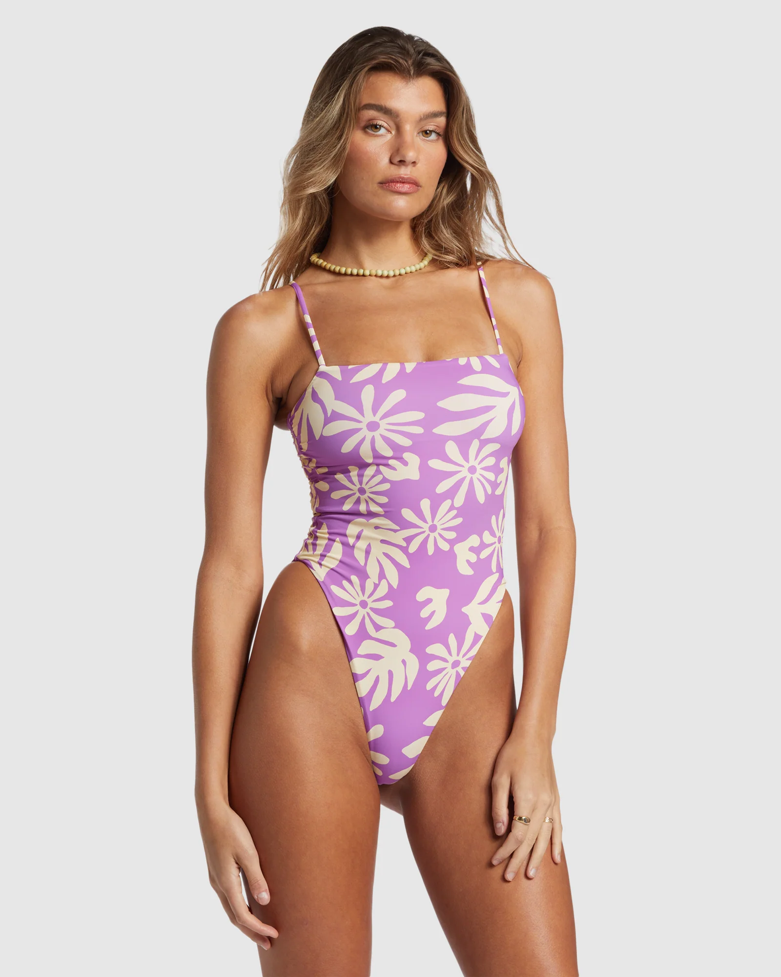 Womens Deep Sea Daisy One Piece Swimsuit - Image 2