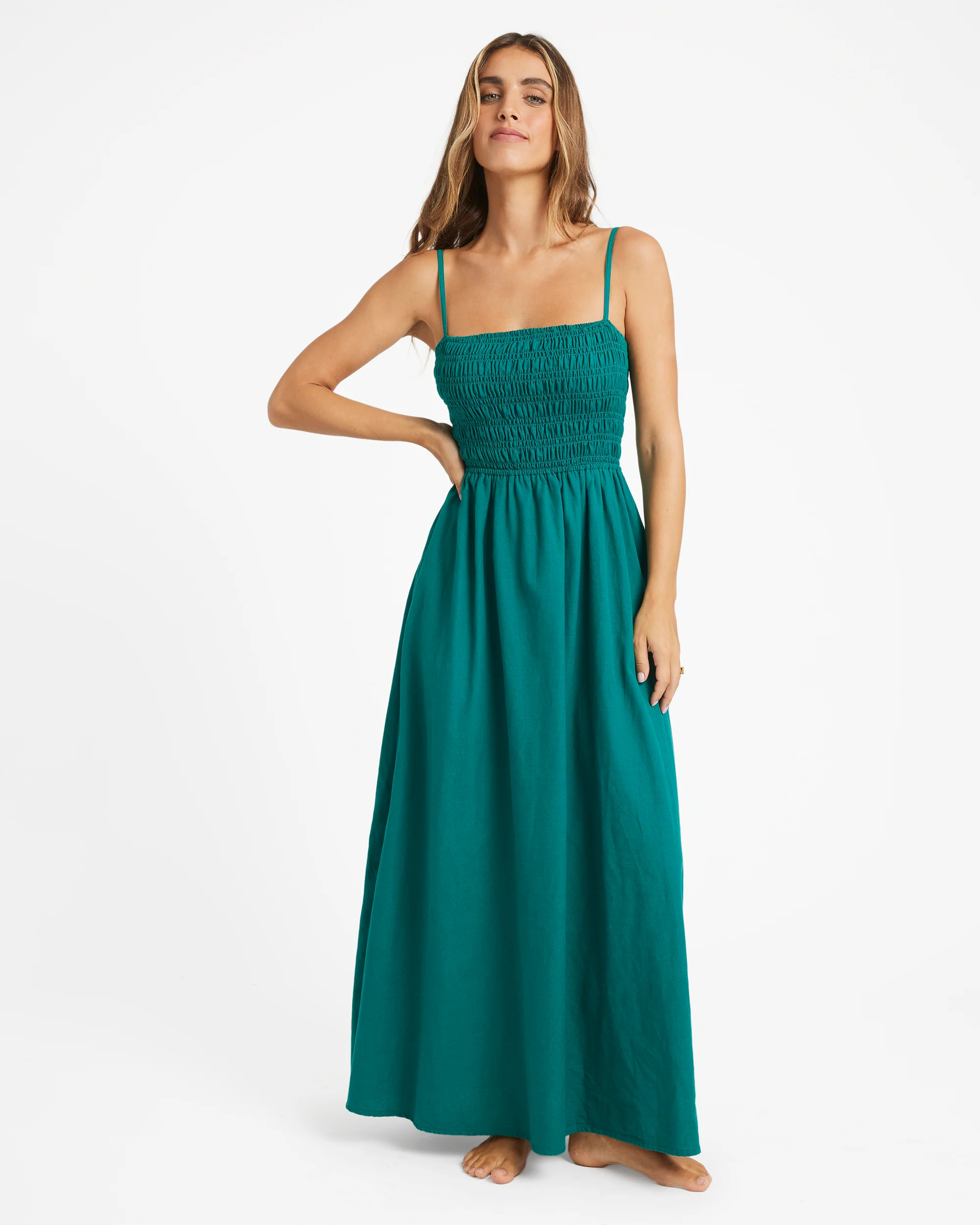 Womens Deep Sea Maxi Dress - Image 3