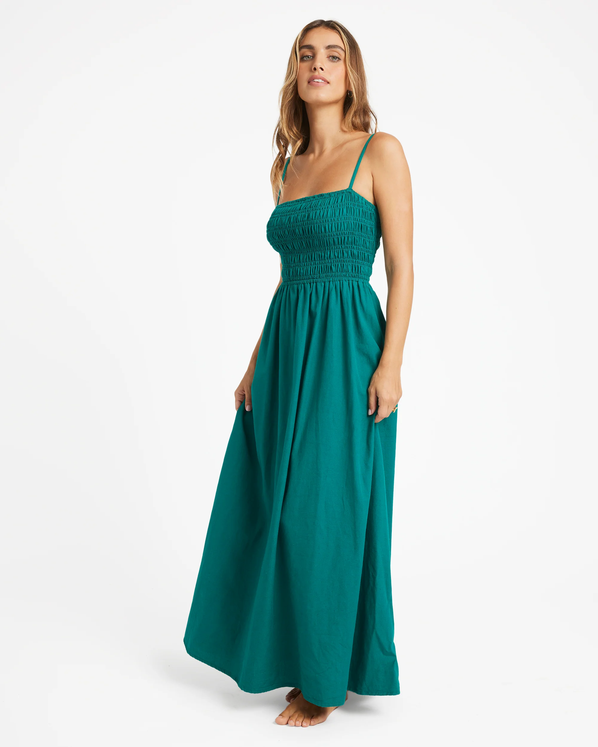 Womens Deep Sea Maxi Dress - Image 5