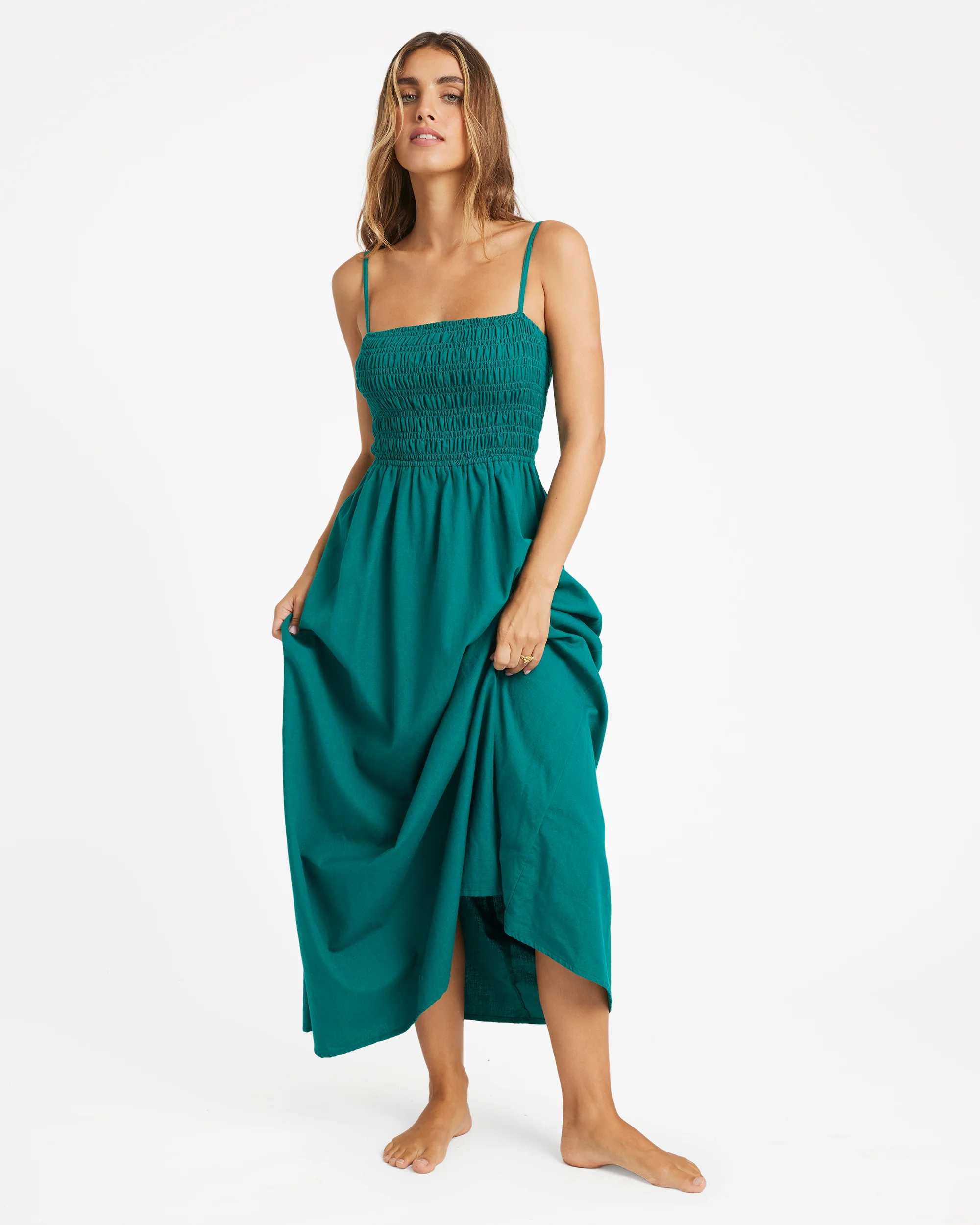 Womens Deep Sea Maxi Dress - Image 7