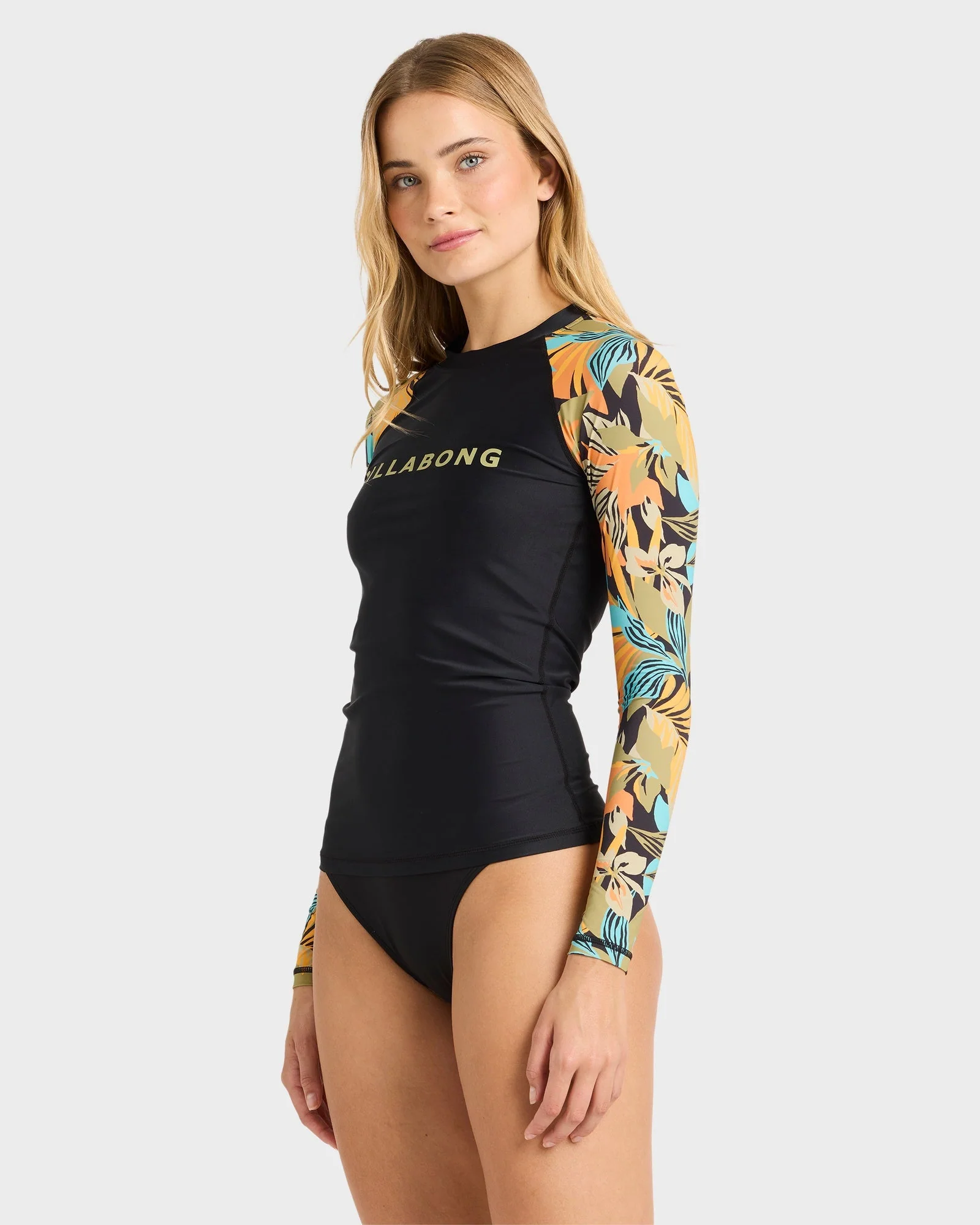 Womens Des Tropiques Leilani Long Sleeve Rash Vest - Image 3