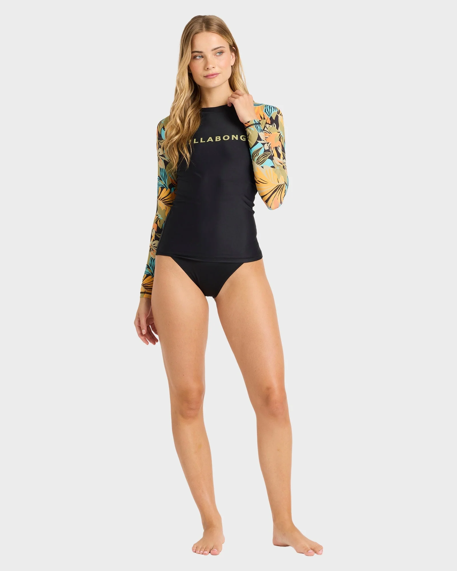 Womens Des Tropiques Leilani Long Sleeve Rash Vest - Image 5
