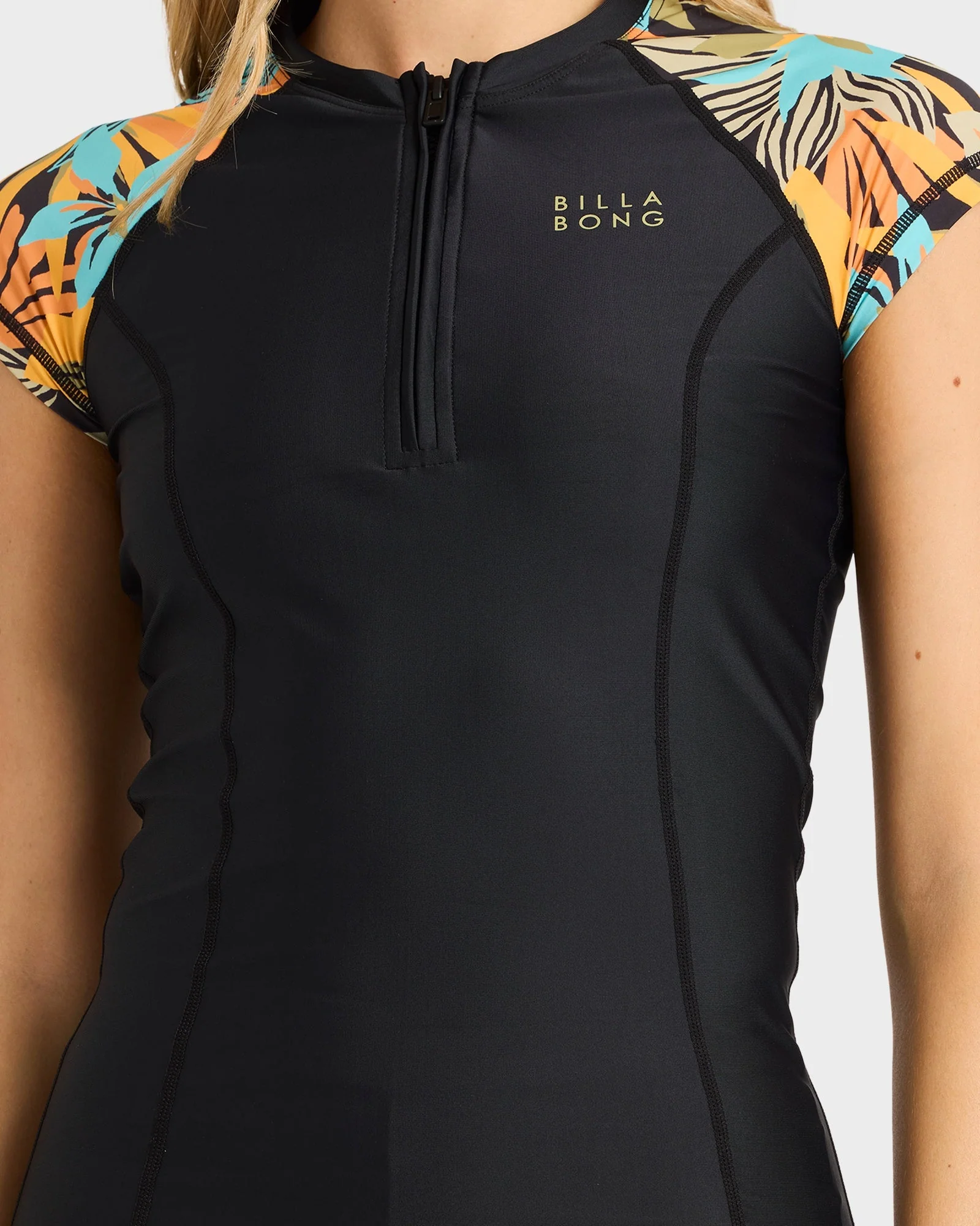 Womens Des Tropiques Point Break Rash Vest - Image 4