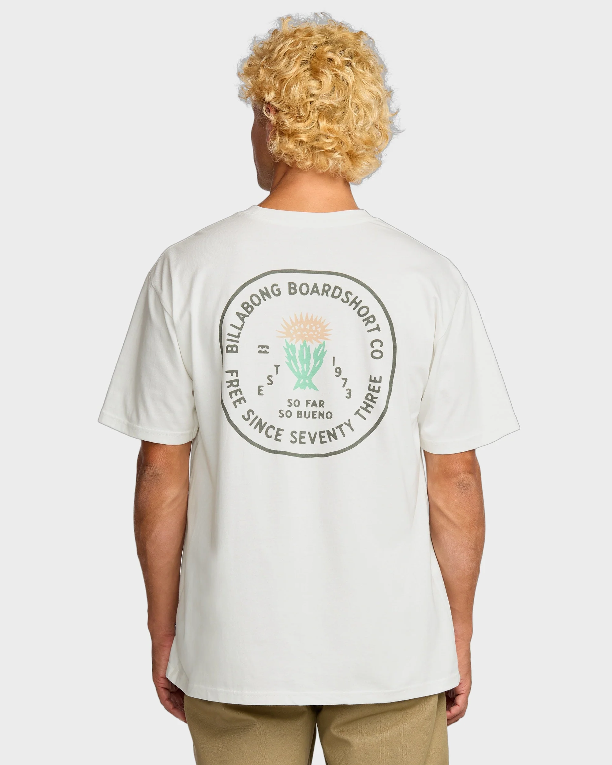 Mens Desert Flower Regular T-Shirt - Image 2