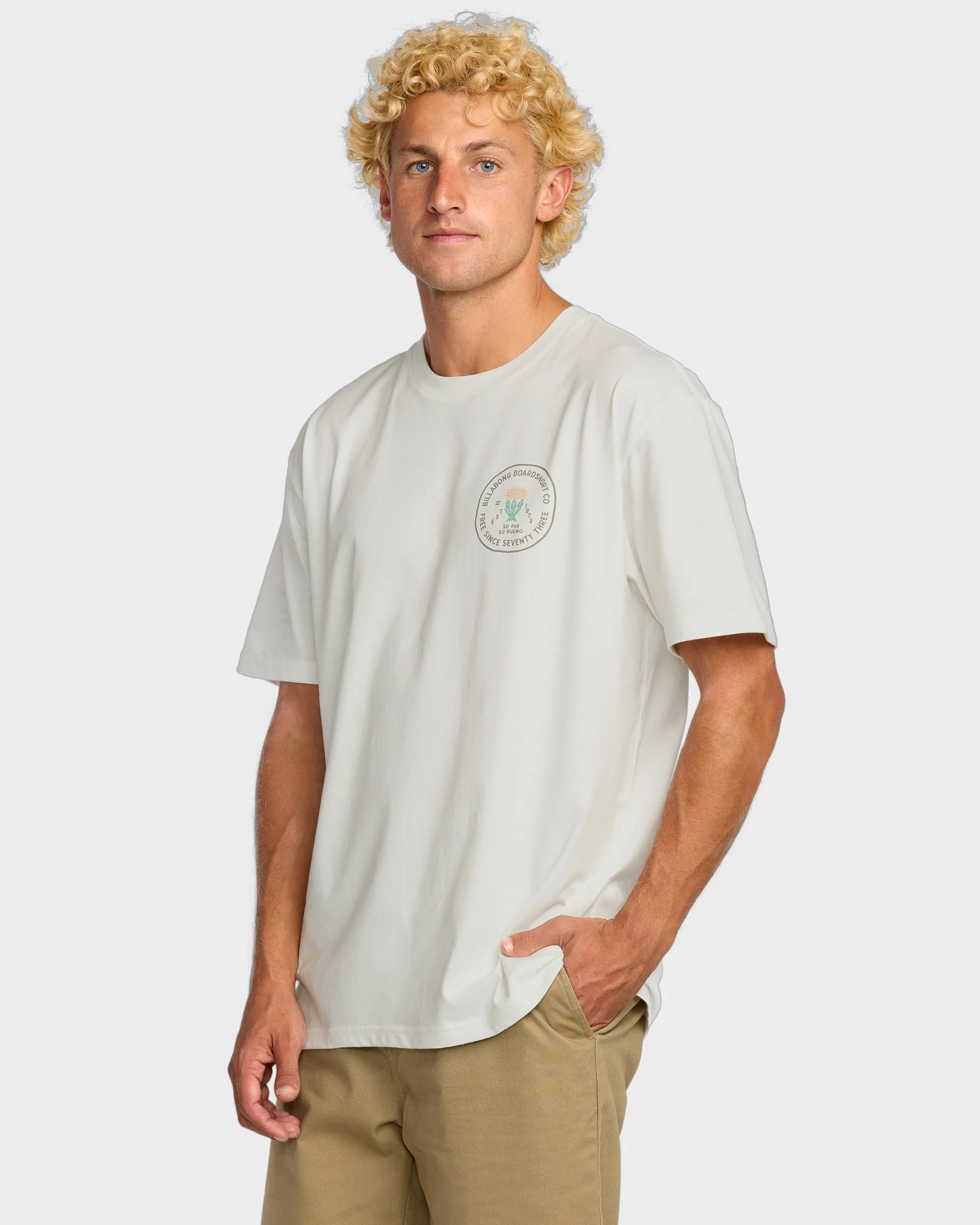 Mens Desert Flower Regular T-Shirt - Image 3