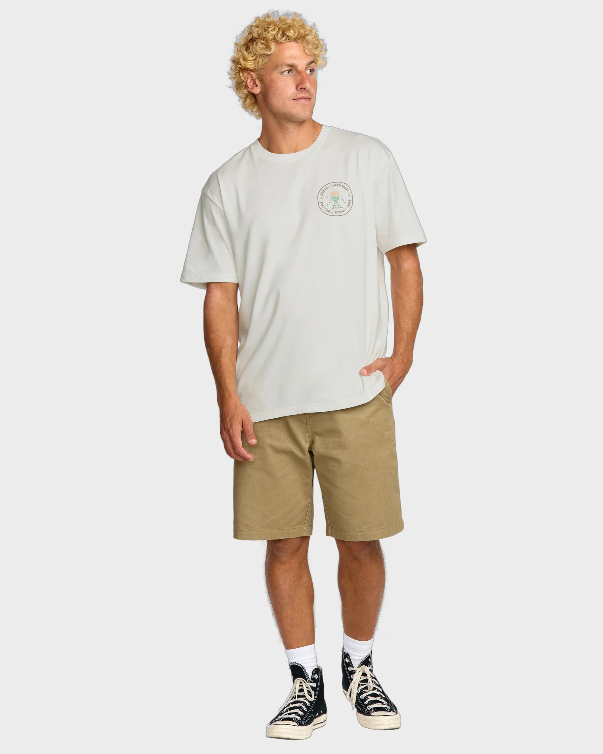 Mens Desert Flower Regular T-Shirt - Image 4