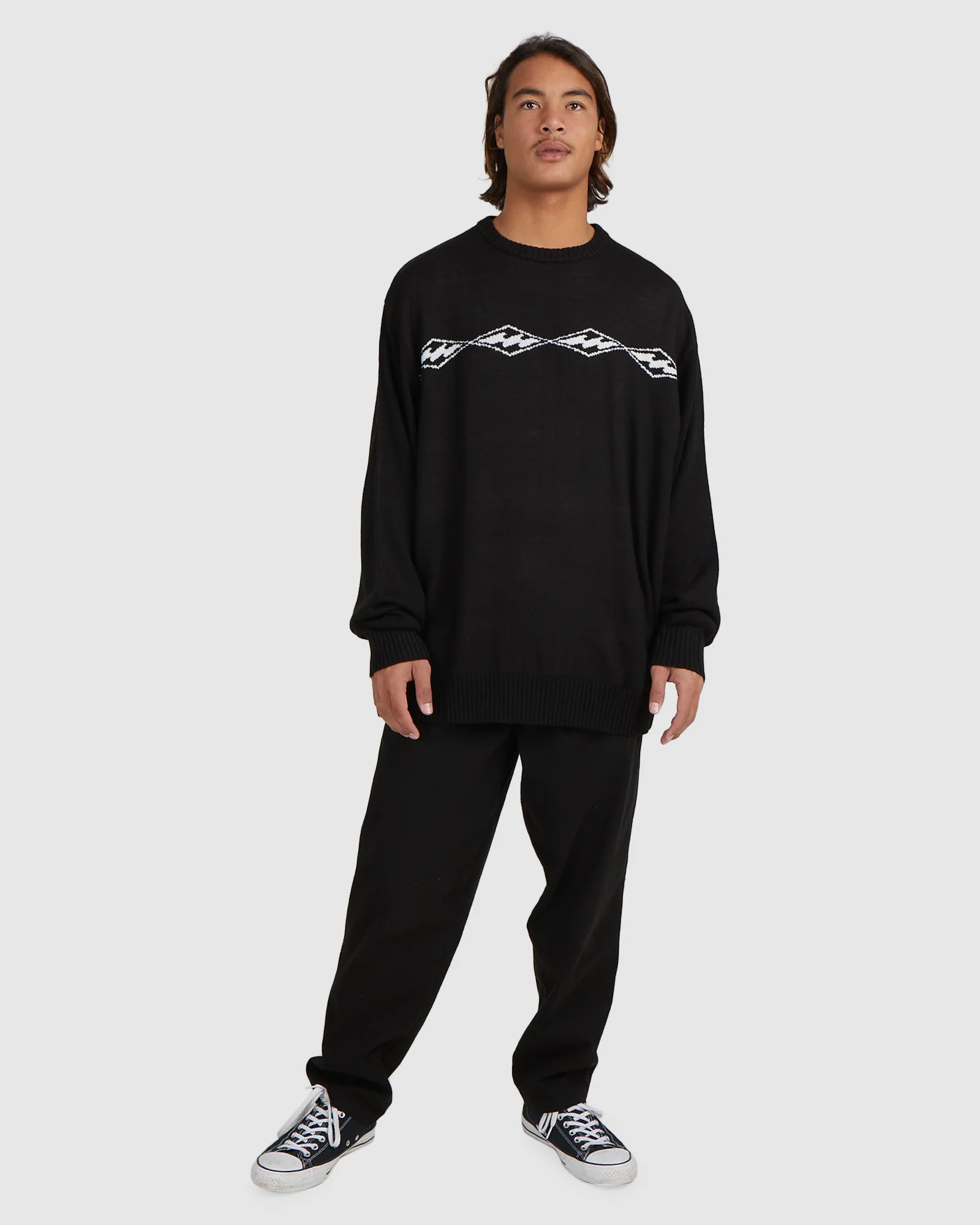 Mens Diamond Daze Crew Neck - Image 5