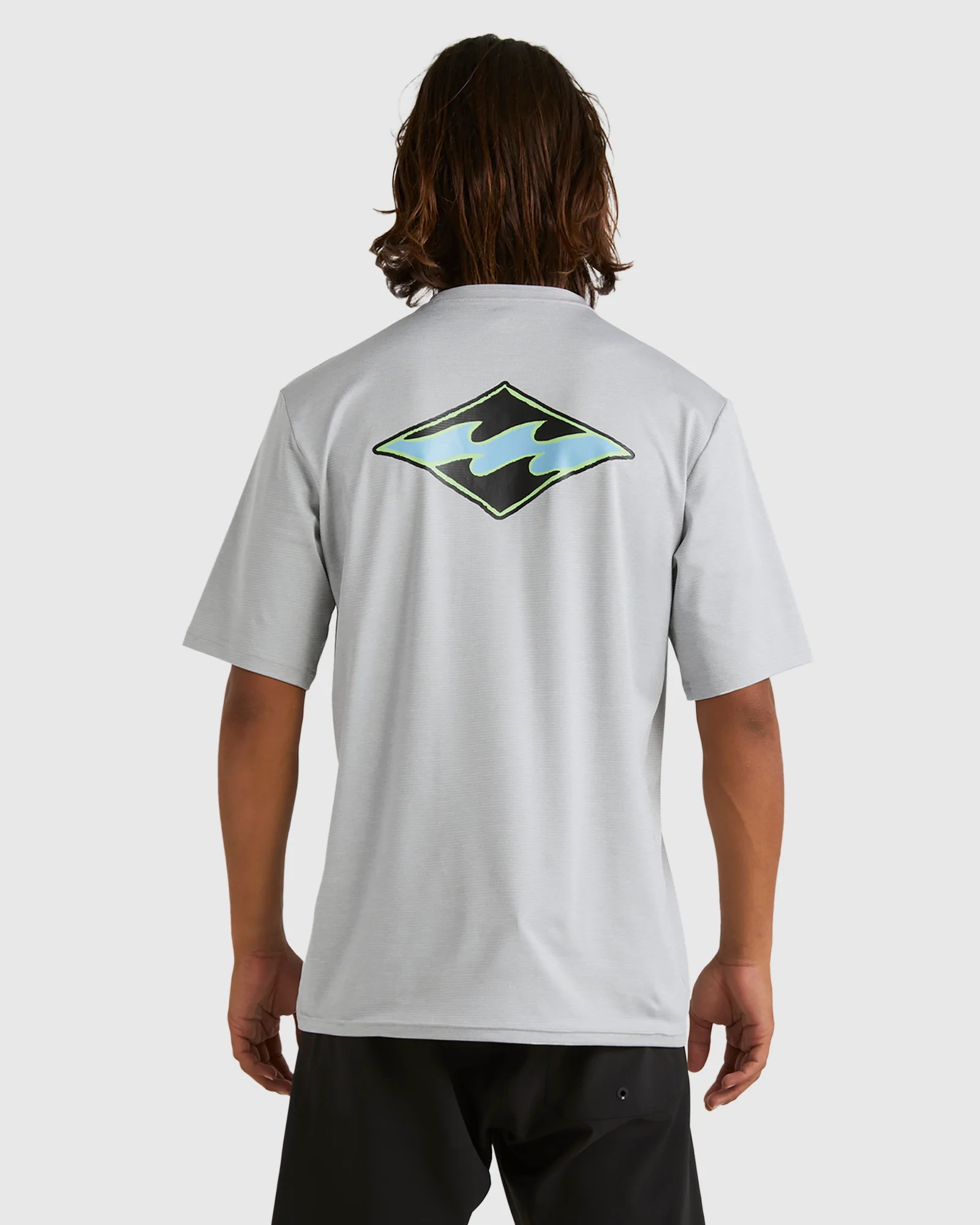 Mens Diamond Shoreline Rash Vest - Image 3
