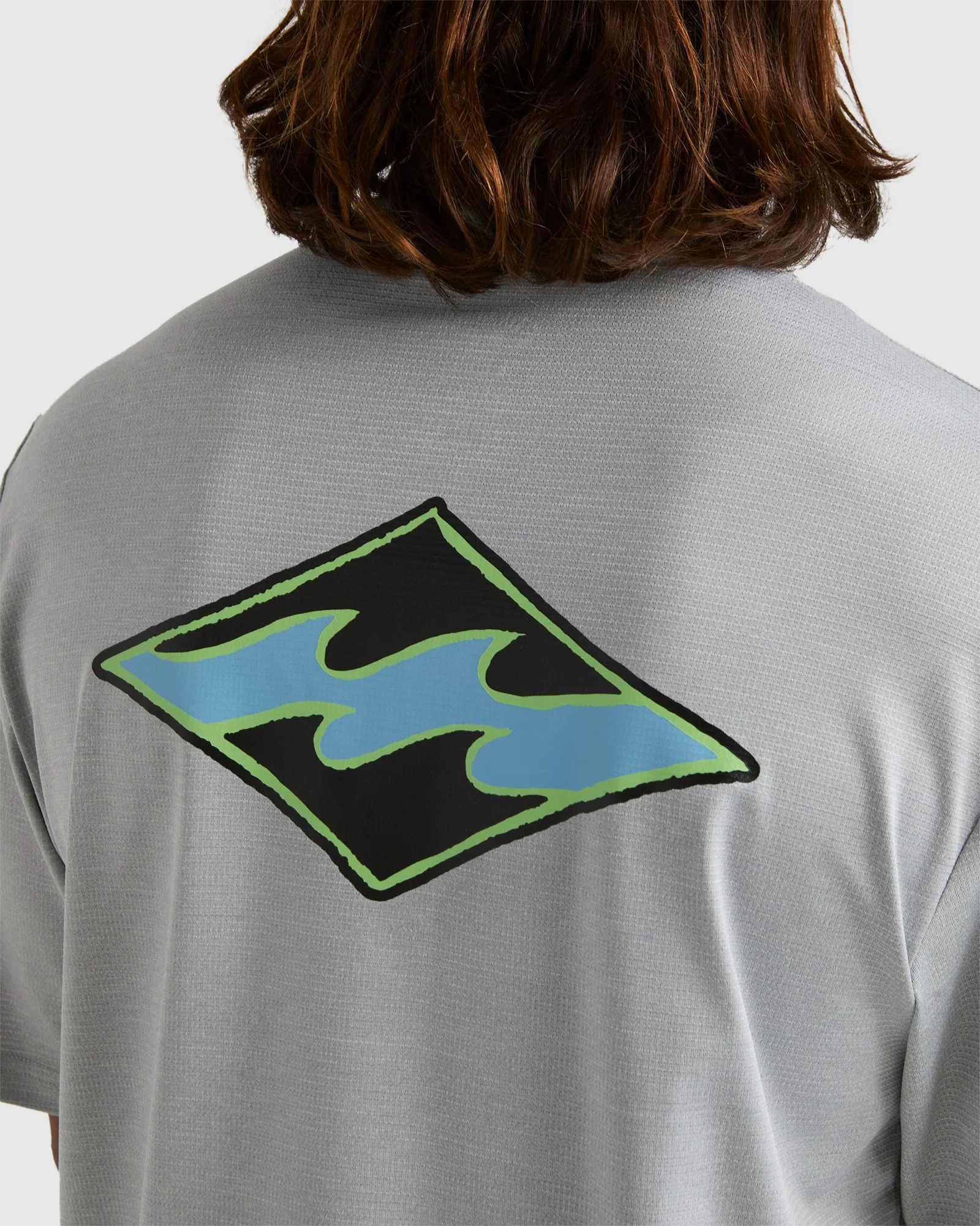 Mens Diamond Shoreline Rash Vest - Image 4