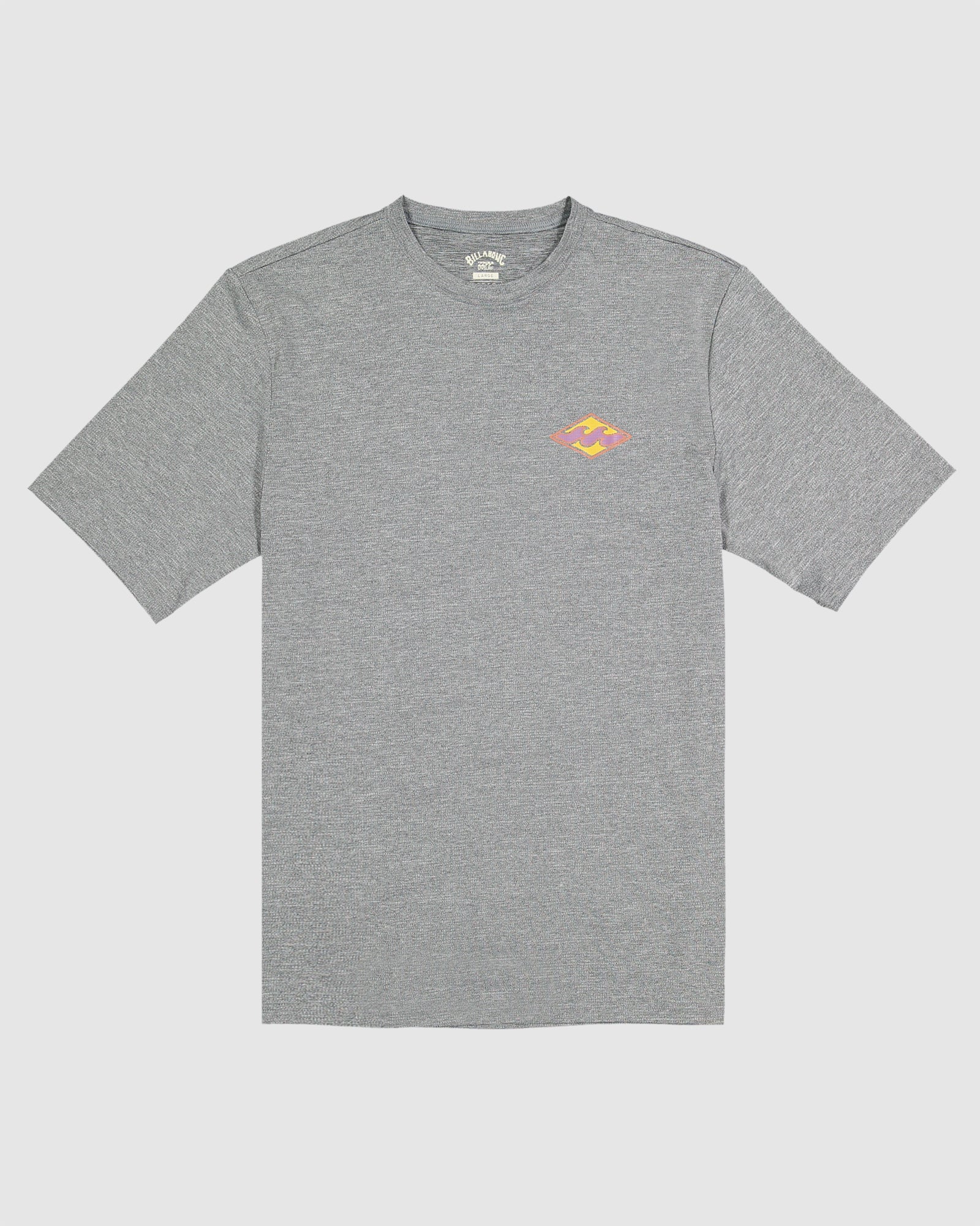 Mens Diamond Shoreline Loose Fit Rash Vest - Image 2
