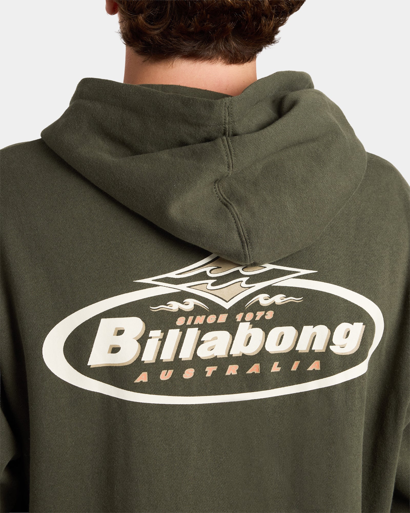 Mens Diamond Wave Pullover Hoodie - Image 4
