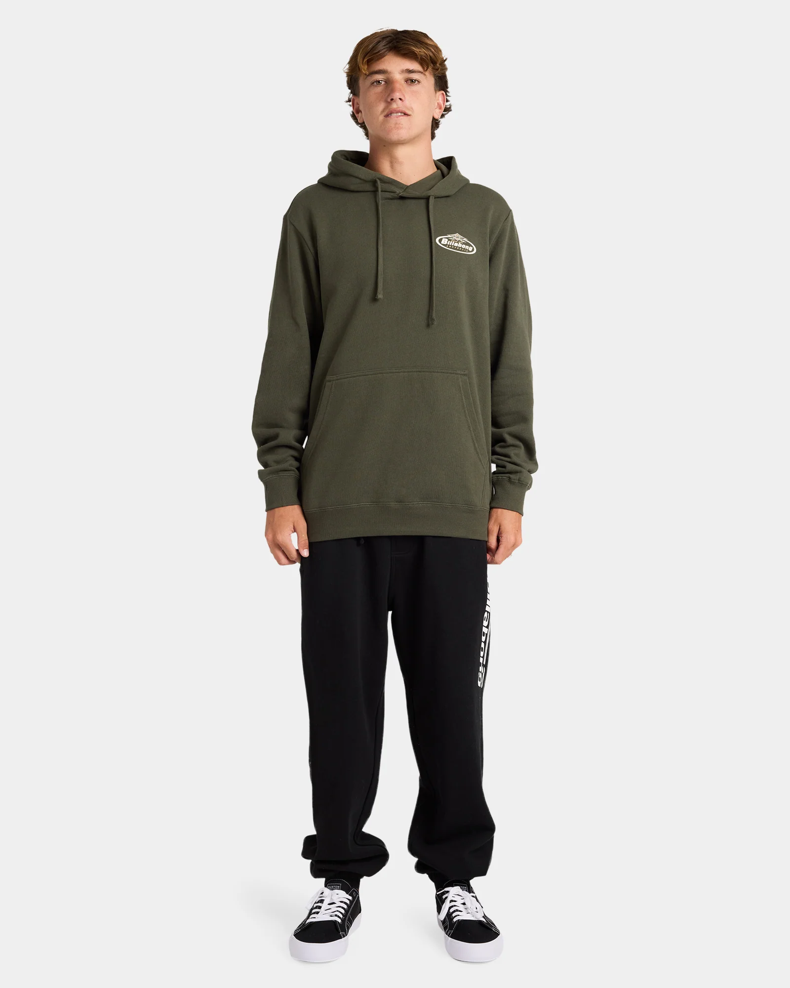 Mens Diamond Wave Pullover Hoodie - Image 5