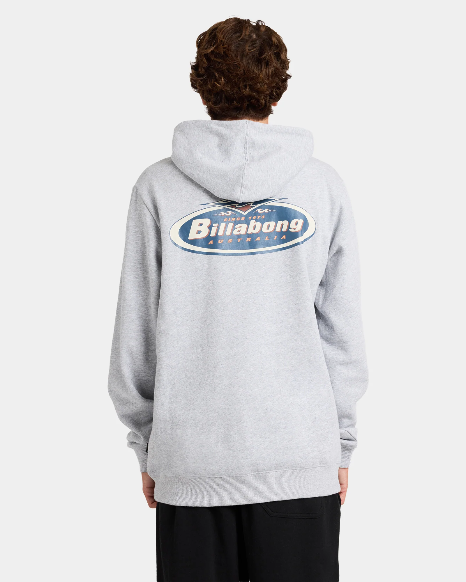 Mens Diamond Wave Pullover Hoodie - Image 2
