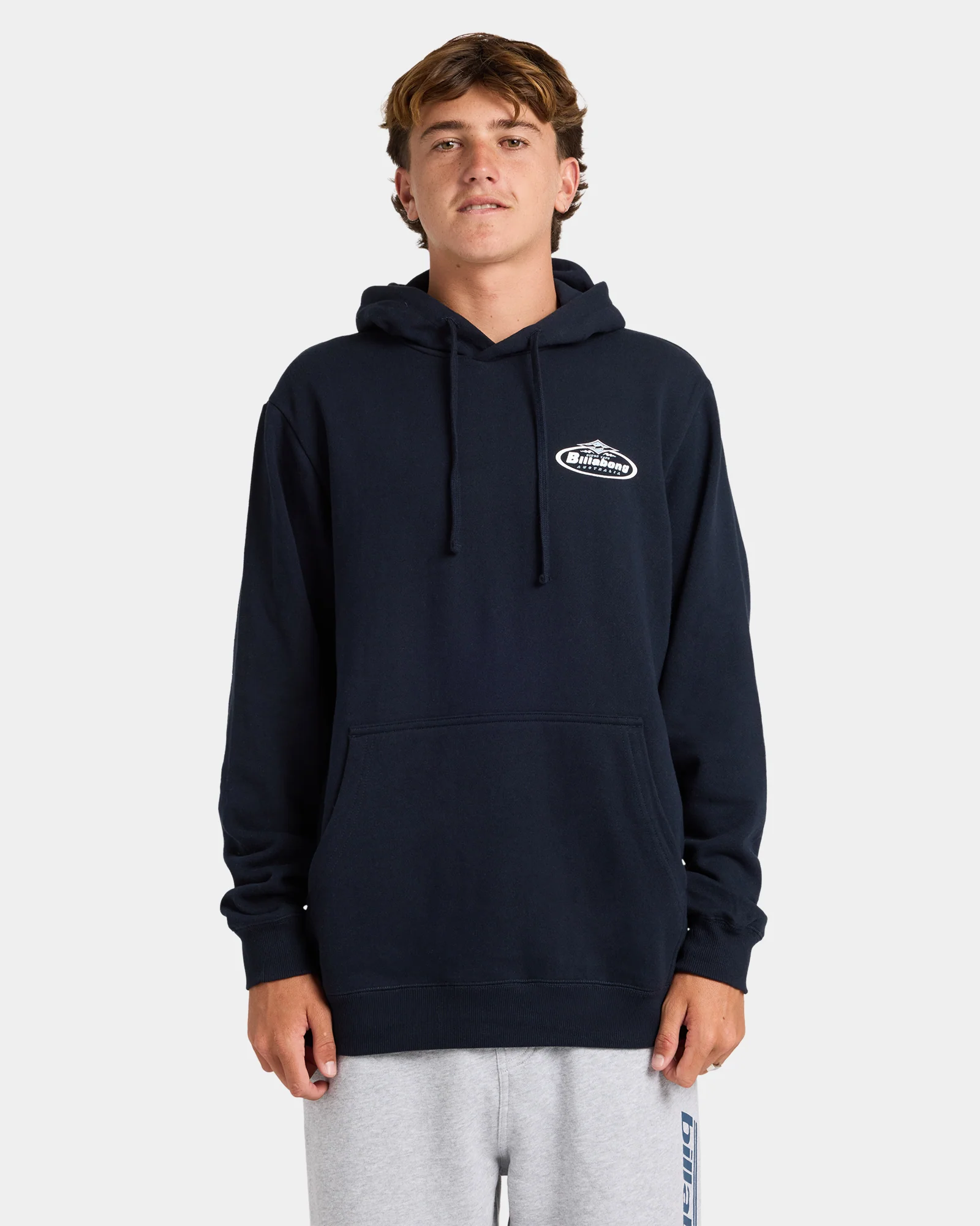 Mens Diamond Wave Pullover Hoodie