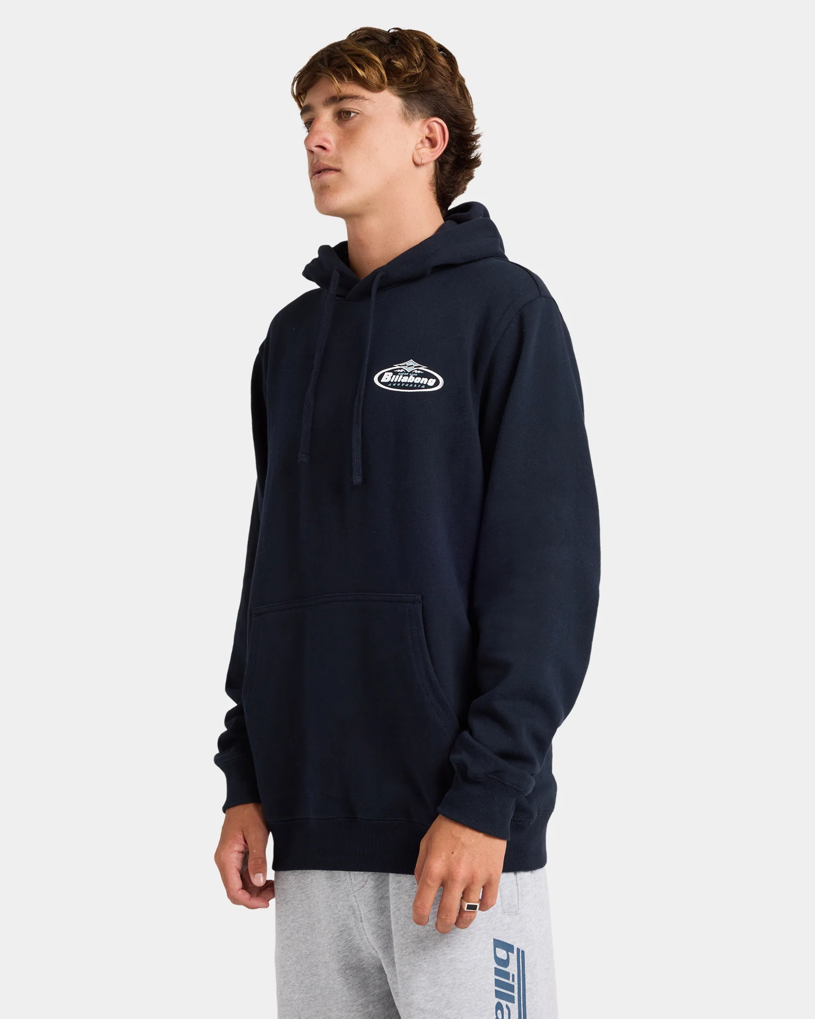 Mens Diamond Wave Pullover Hoodie - Image 3