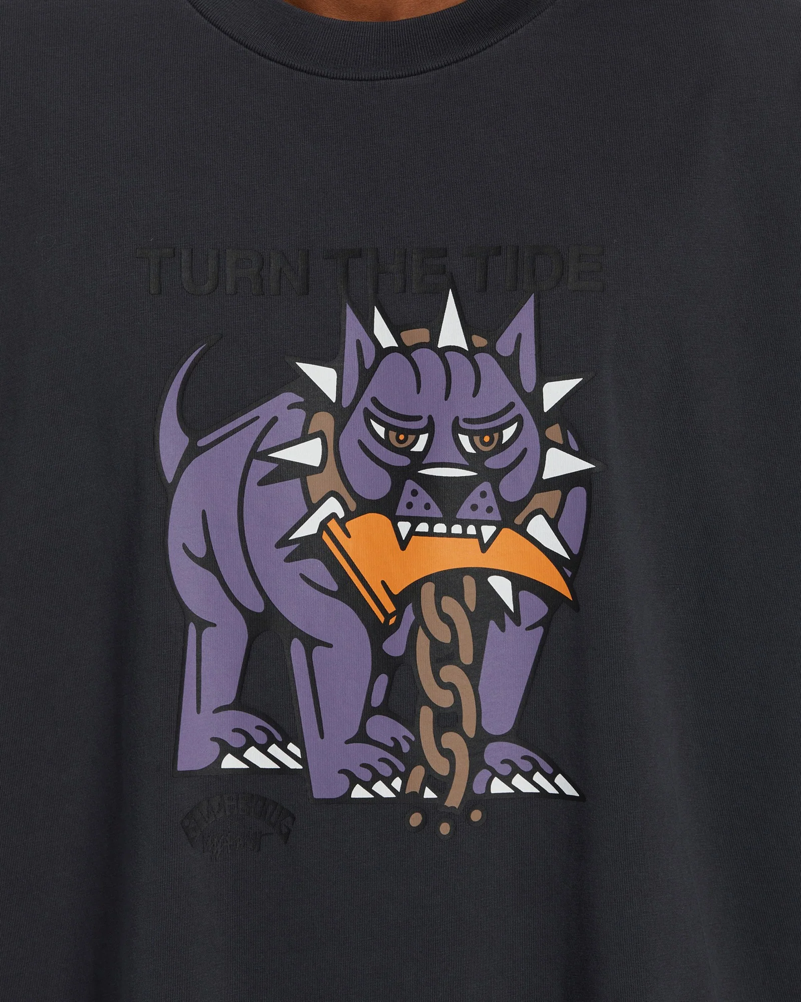 Mens Dog Days OG Wave Wash T-Shirt - Image 4
