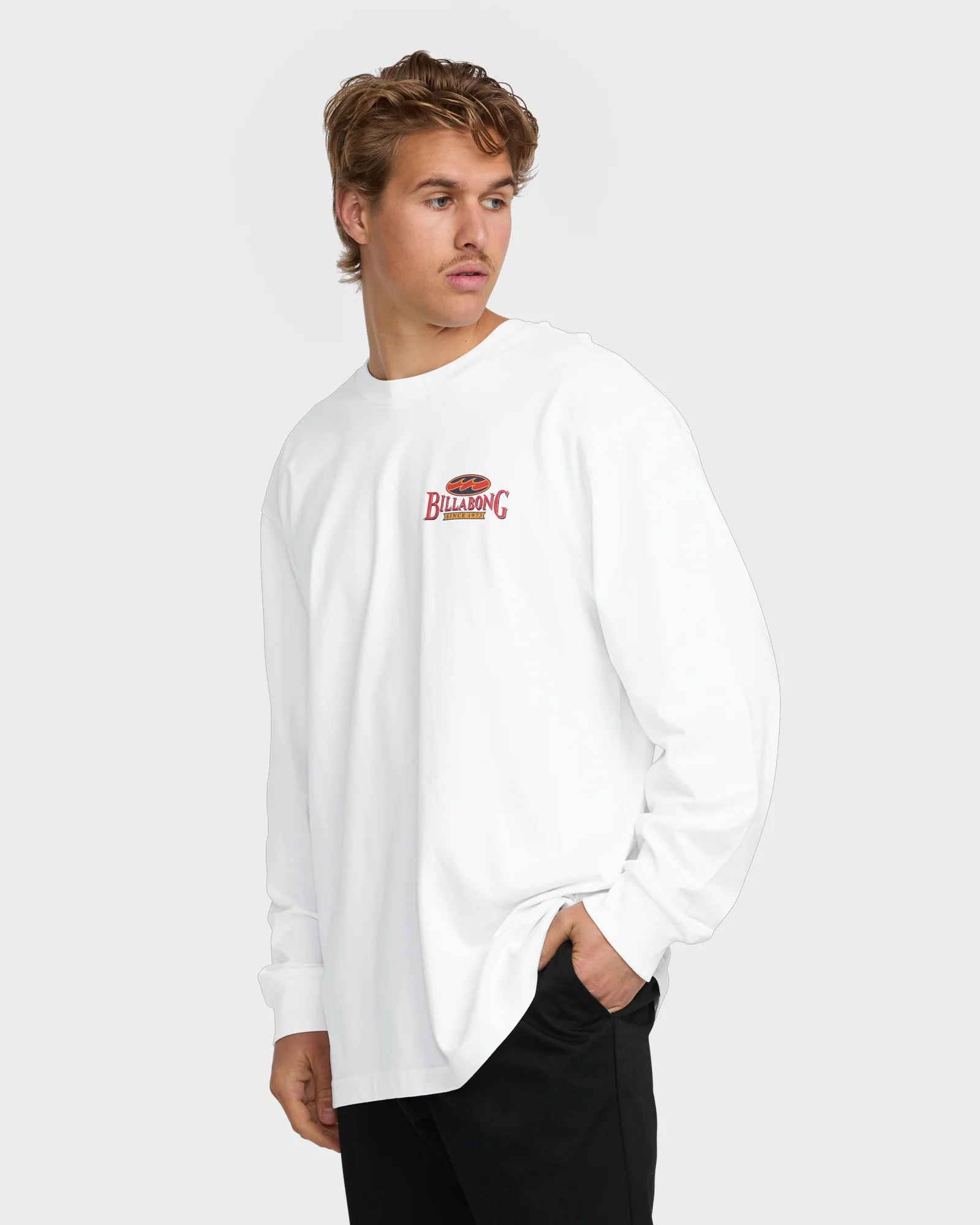 Mens Double Spread OG Long Sleeve T-Shirt - Image 3