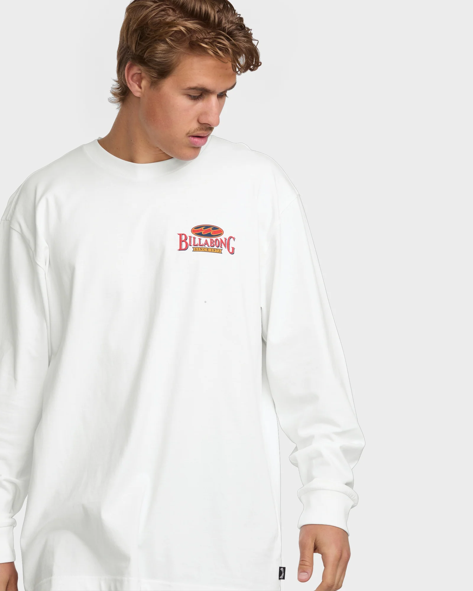 Mens Double Spread OG Long Sleeve T-Shirt - Image 4