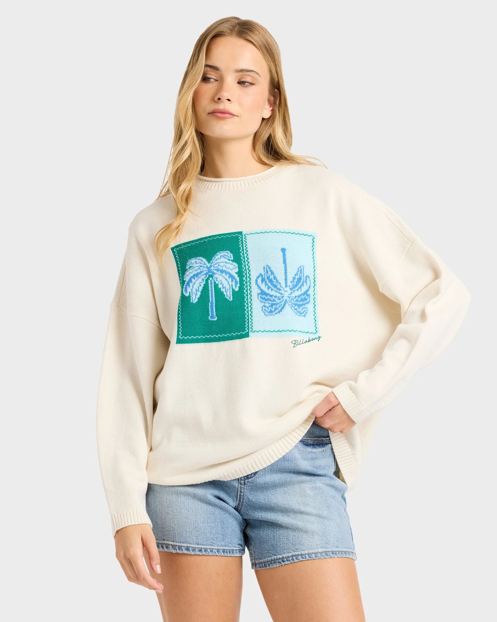 Womens Double Take Sweater - Image 2