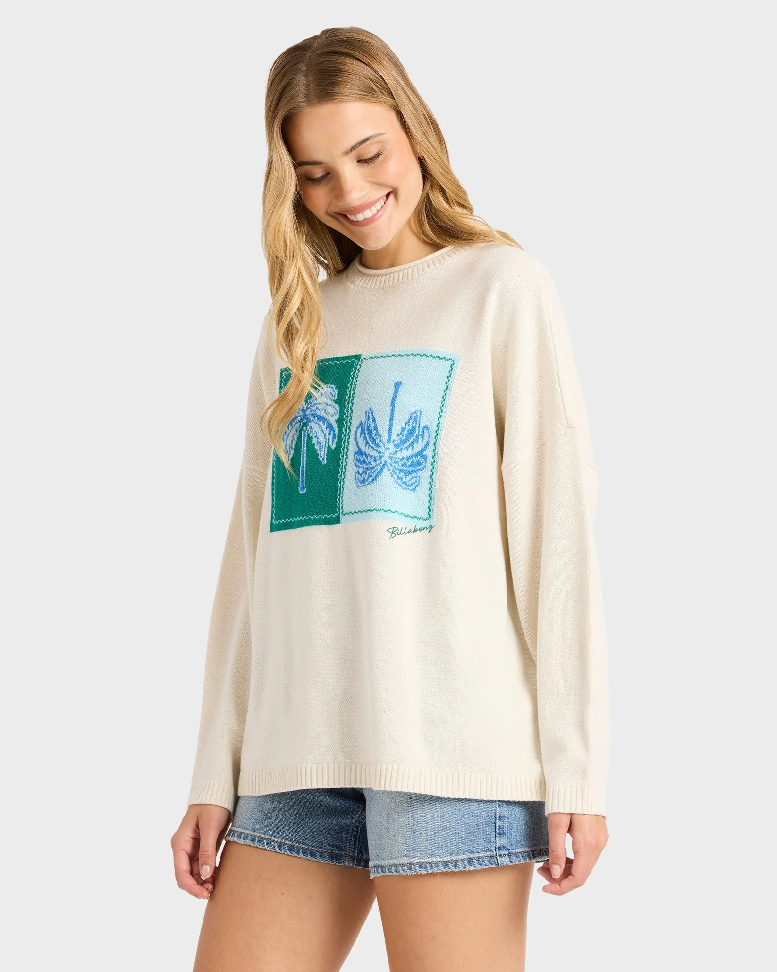 Womens Double Take Sweater - Image 4