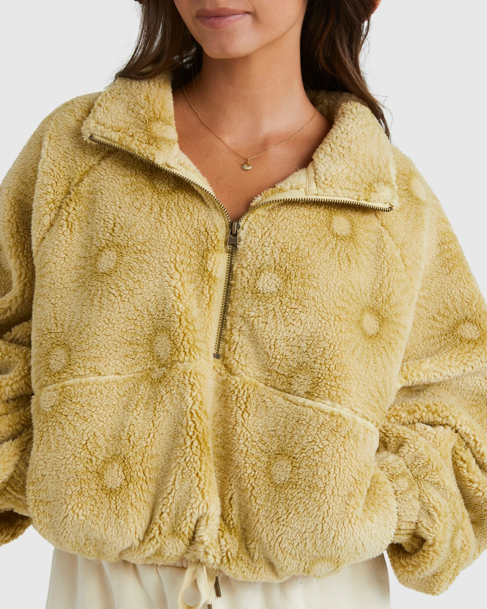 Womens Embers Half Zip Fleece Pullover - Image 4