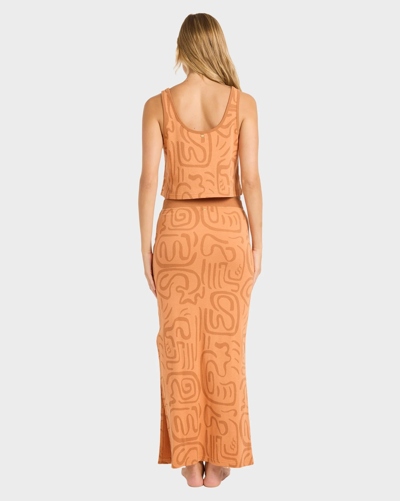 Womens Embers Knit Midi Skirt - Image 4
