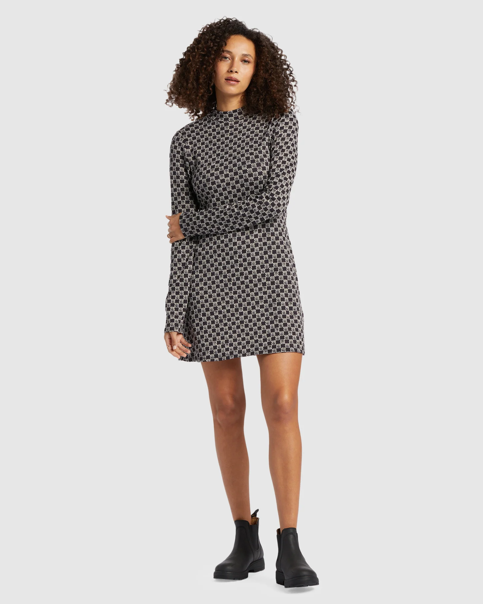 Womens Everleigh Mock Dress - Image 5