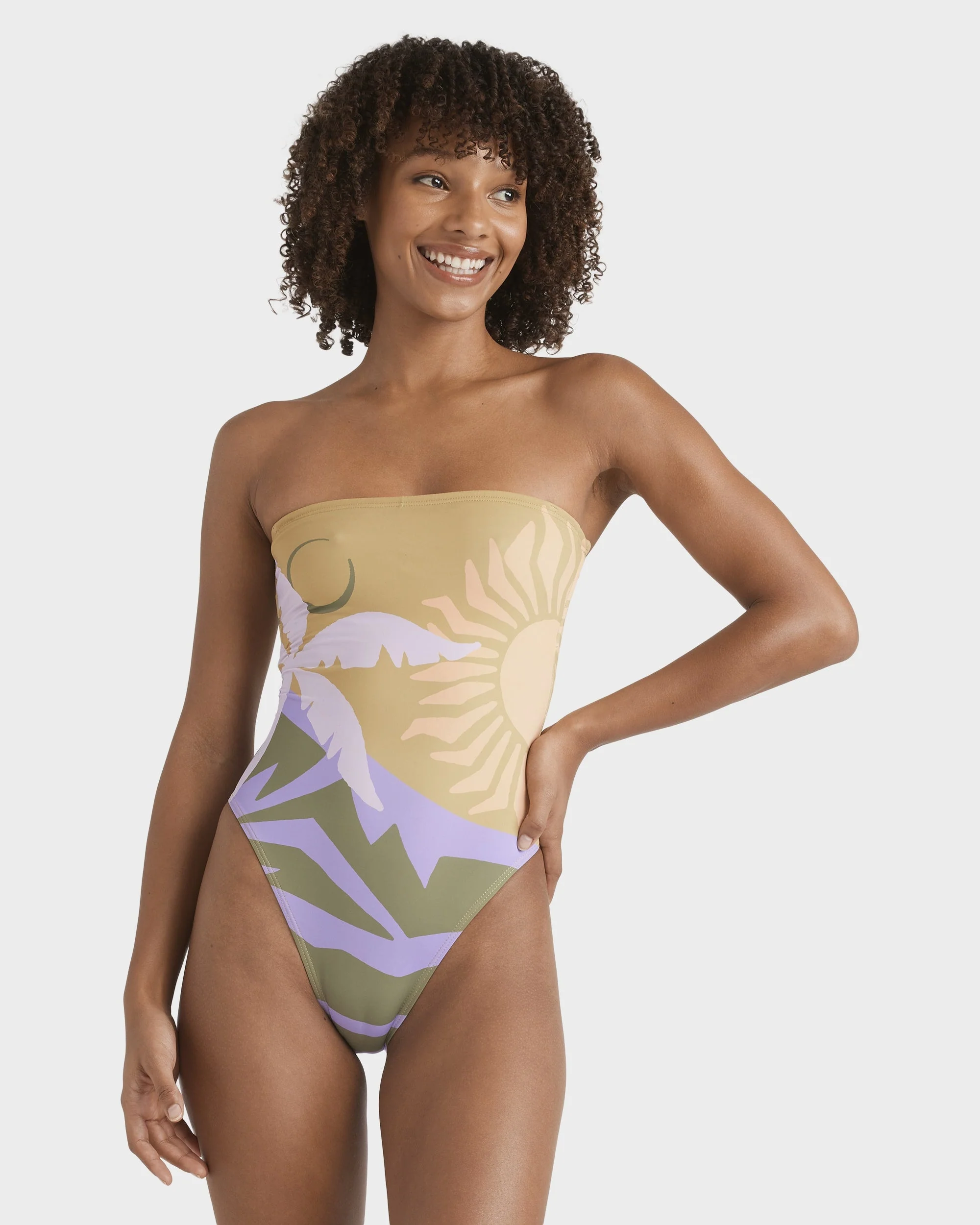 Womens Feel The Heat One Piece Swimsuit - Image 2