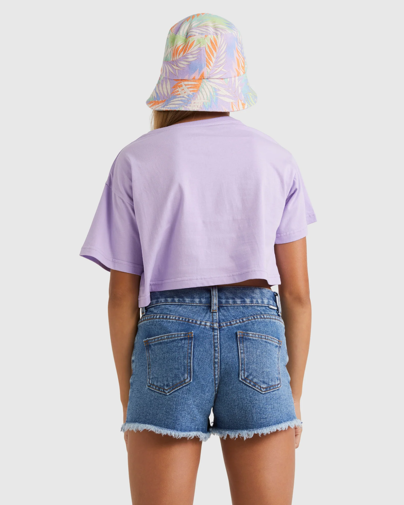 Girls 6-12 Feeling Free True Boy Crop T-Shirt - Image 3