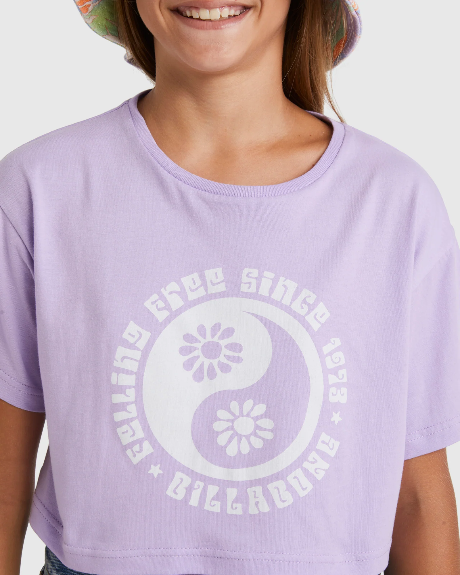 Girls 6-12 Feeling Free True Boy Crop T-Shirt - Image 4