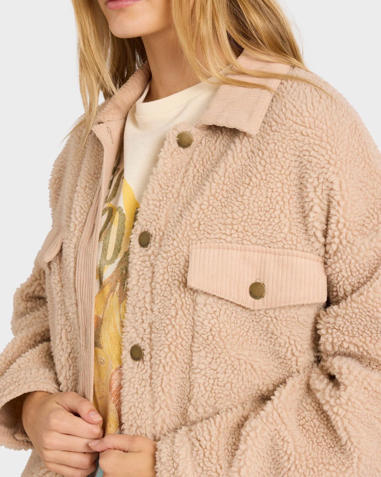 Womens Feeling Toasty Fleece Jacket - Image 4