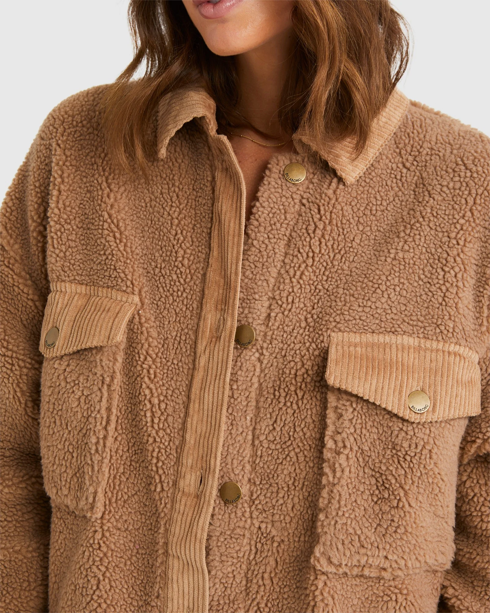 Womens Feeling Toasty Fleece Jacket - Image 4