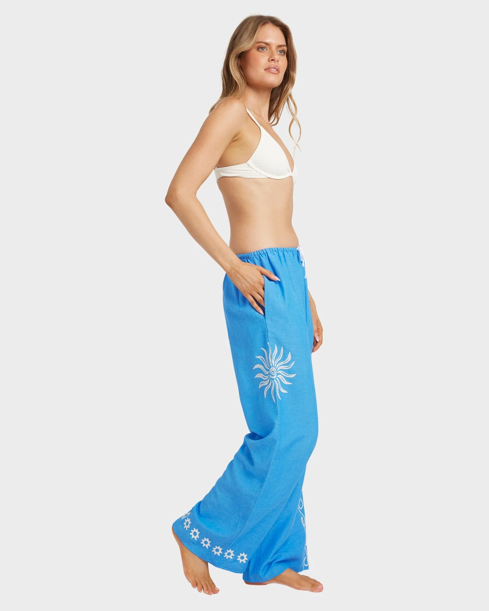Womens Find Me Here Elastic Pants - Image 5