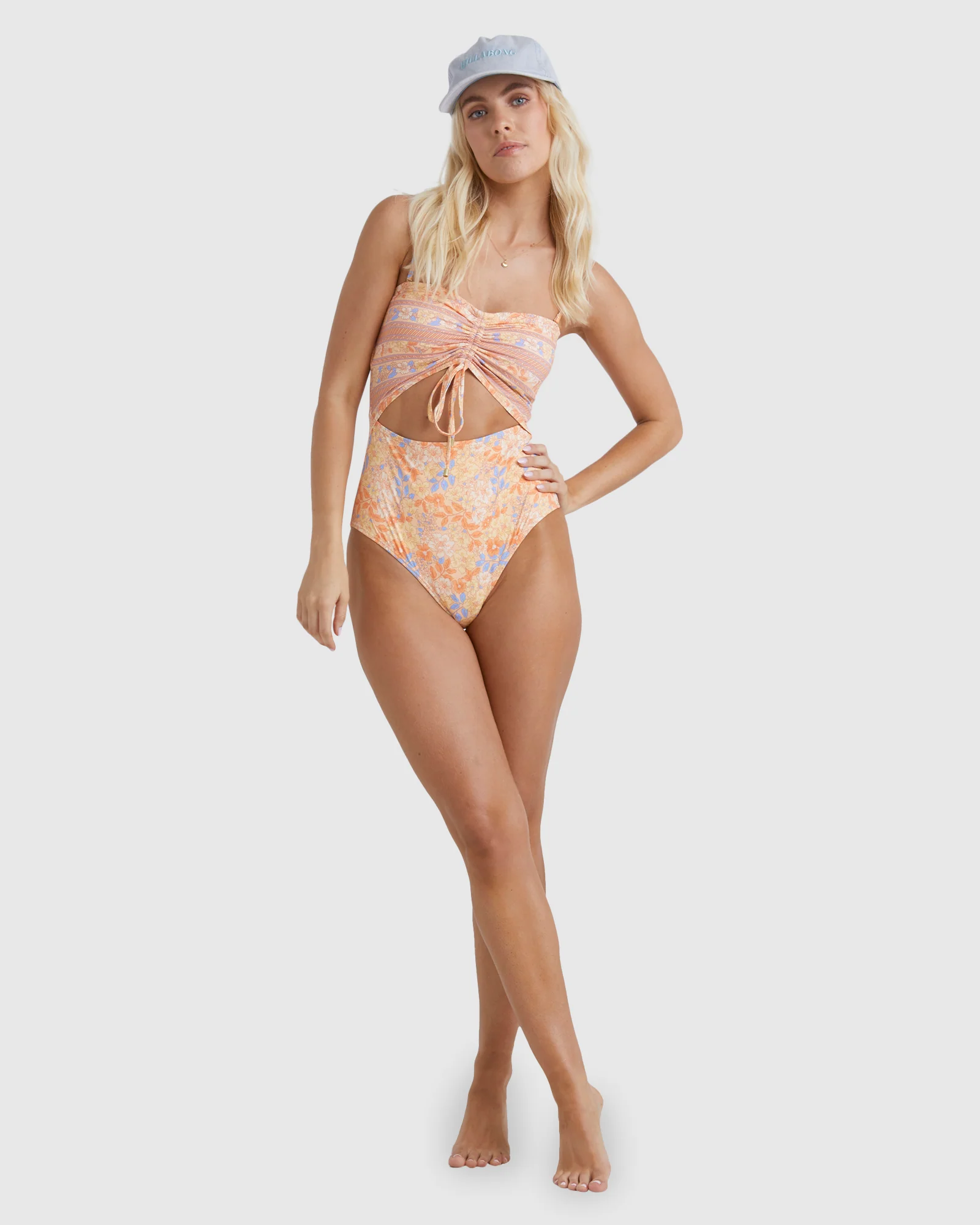 Womens Fine By Me Summer Bandeau One Piece - Image 5