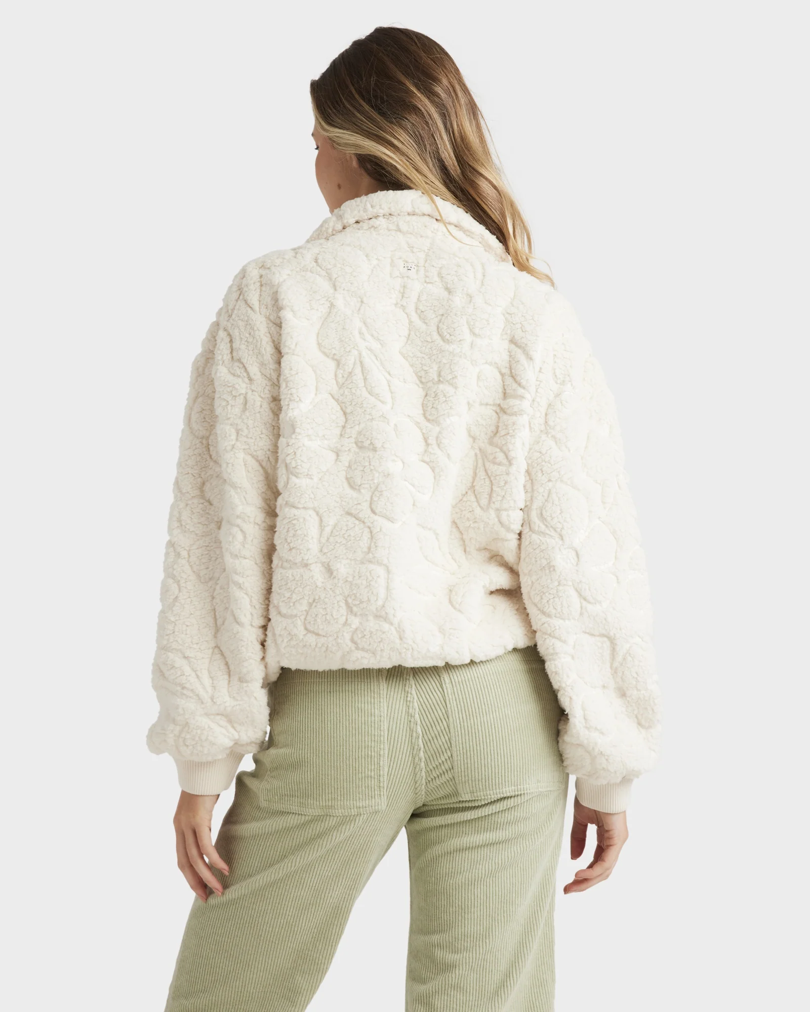 Womens Fireside Cozy Half Zip Fleece Pullover - Image 3