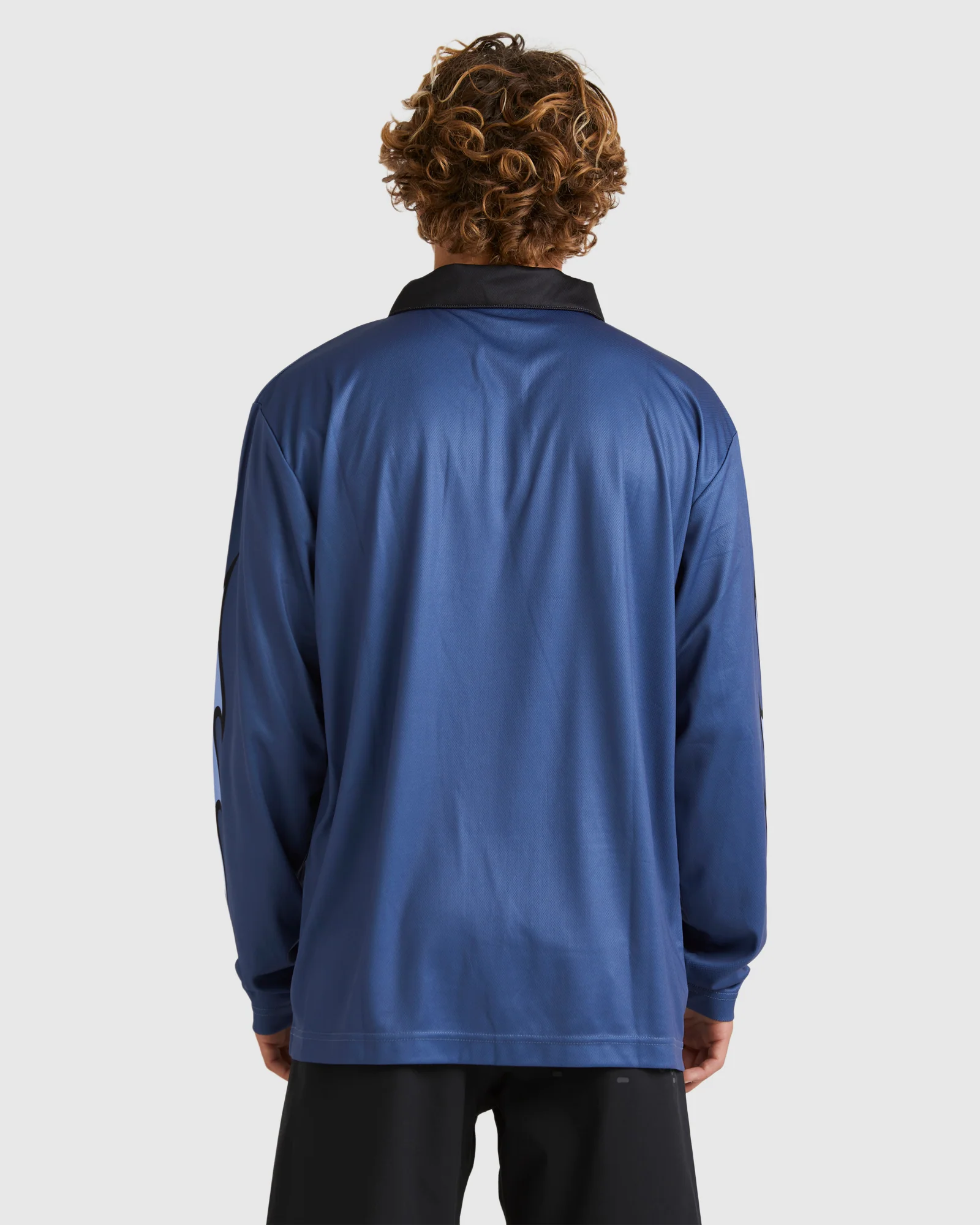 Mens Fisho Long Sleeve Rash Vest - Image 3