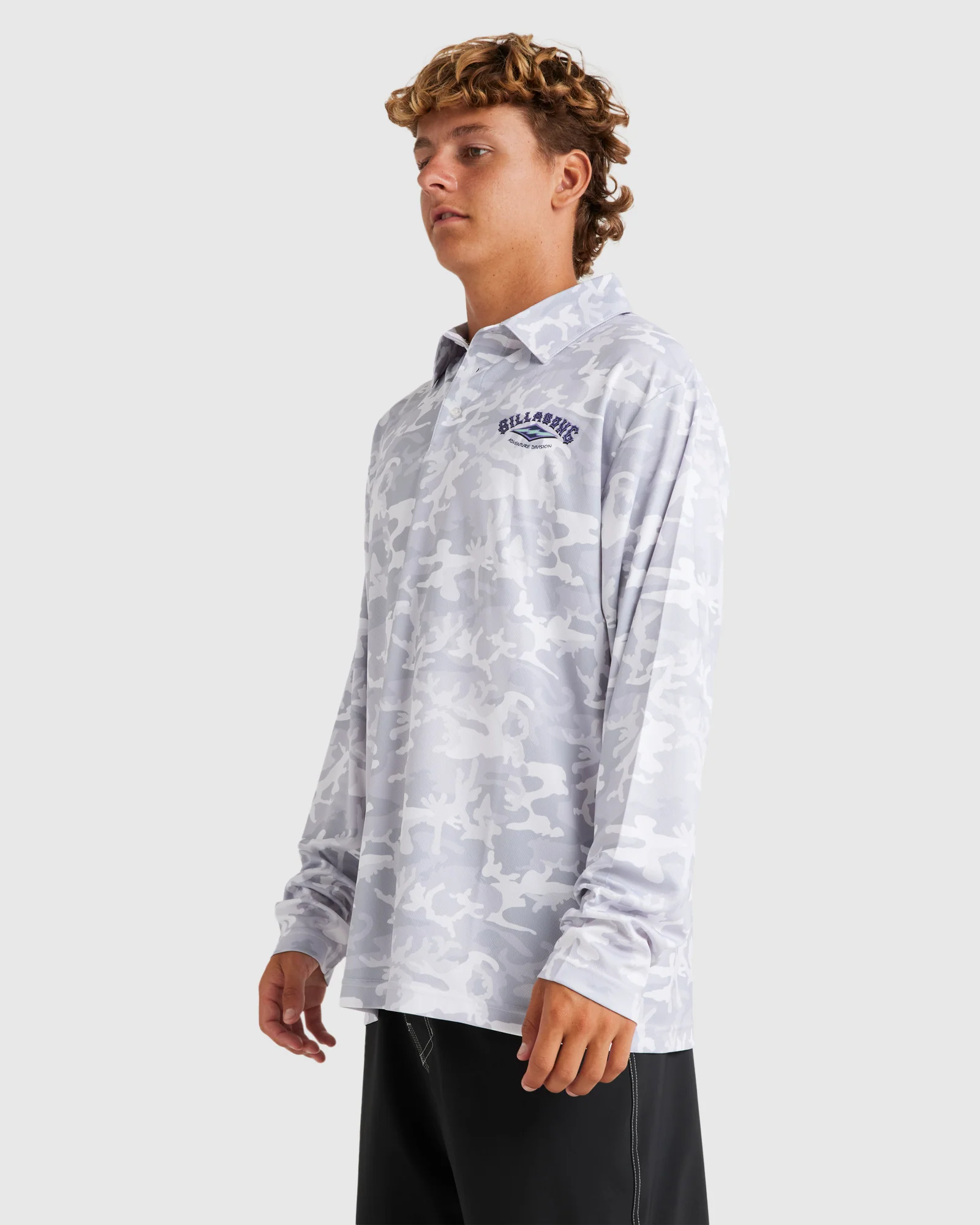 Mens Fisho UPF 50 Long Sleeve Surf Shirt - Image 2